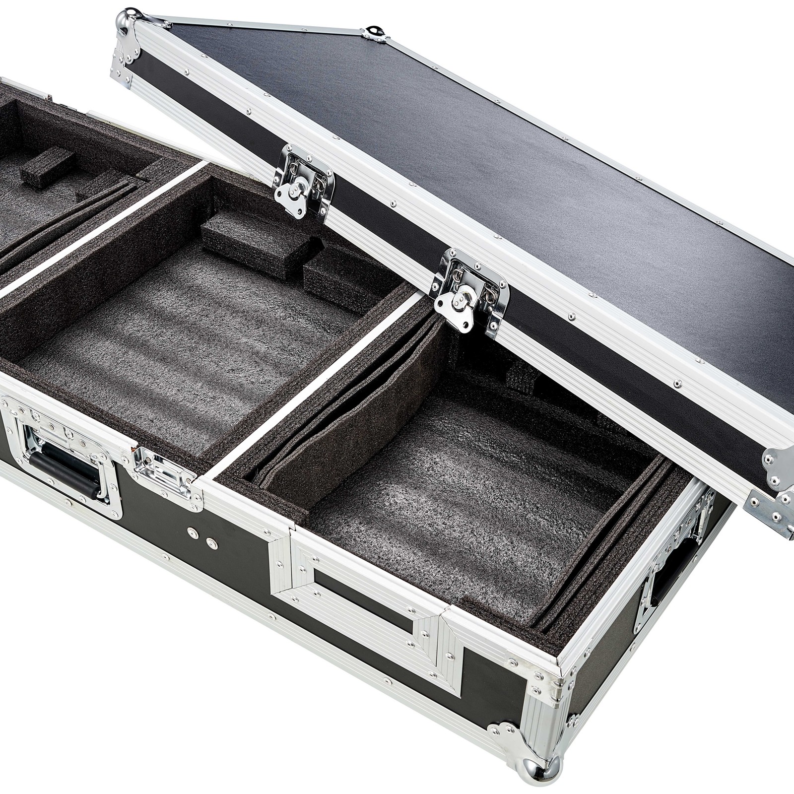Innenausstattung des Flyht Pro Case for 2x CD-Player + mixer