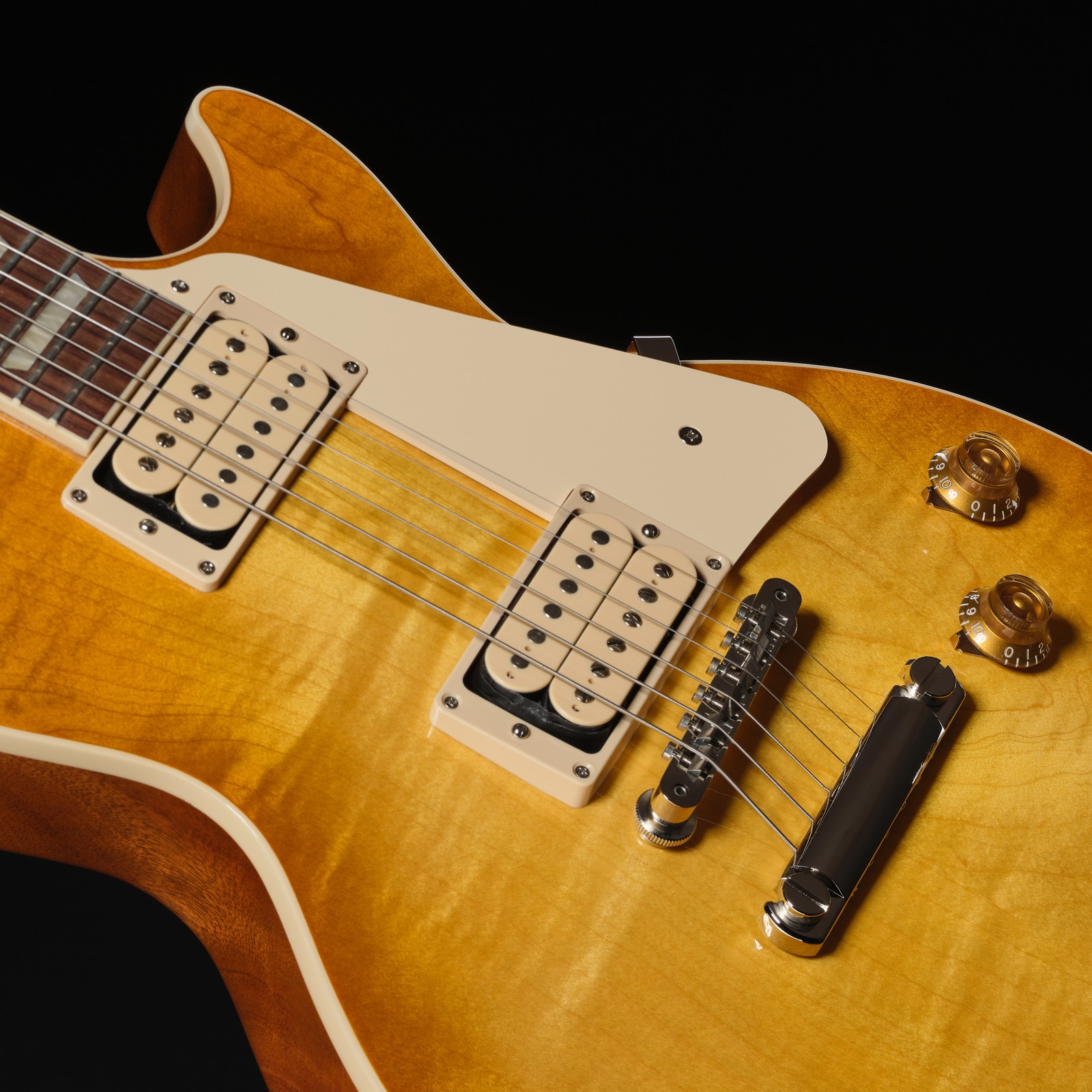 Burstbucker Humbucker auf der Gibson Les Paul Standard 50s DT VHB