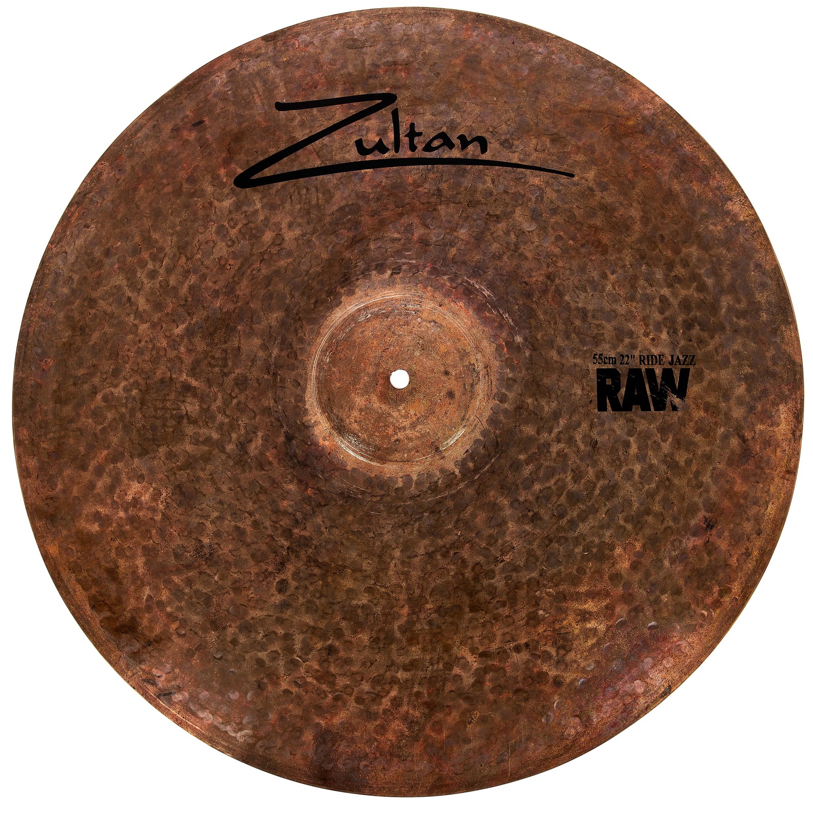 Zultan 22" Raw Jazz Ride Becken - Oberseite