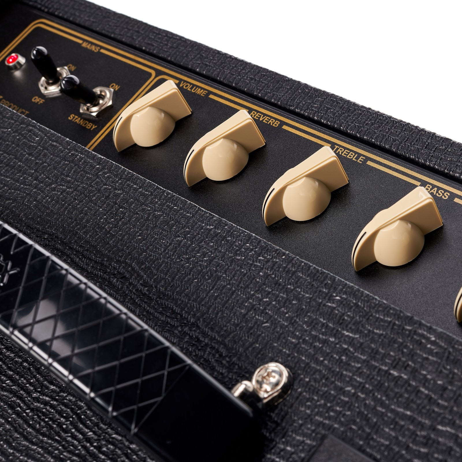 Chicken Head Poti Knöpfe auf der Oberseite des Vox AC30 OneTwelve