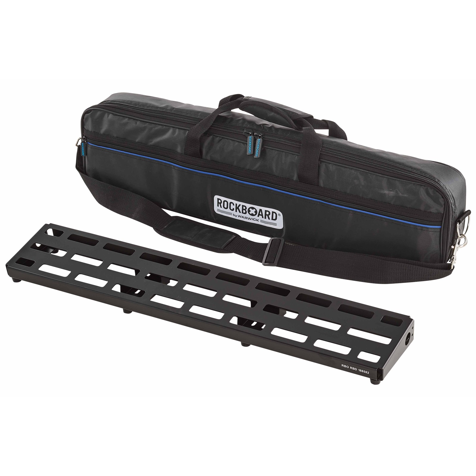 RockBoard DUO 2.3 Pedalboard with Gig Bag