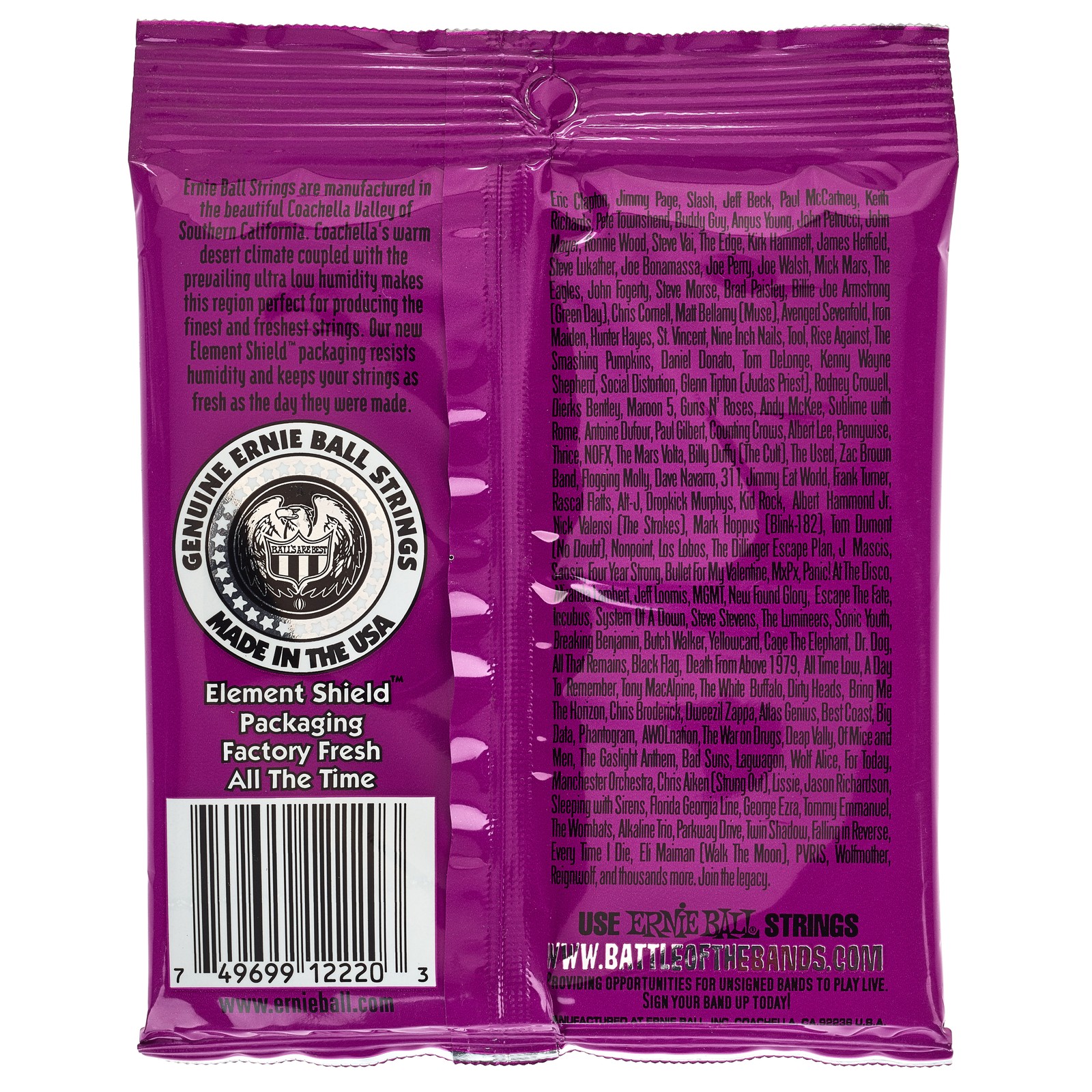 Ernie Ball Power Slinky 2220 String set for electric guitars