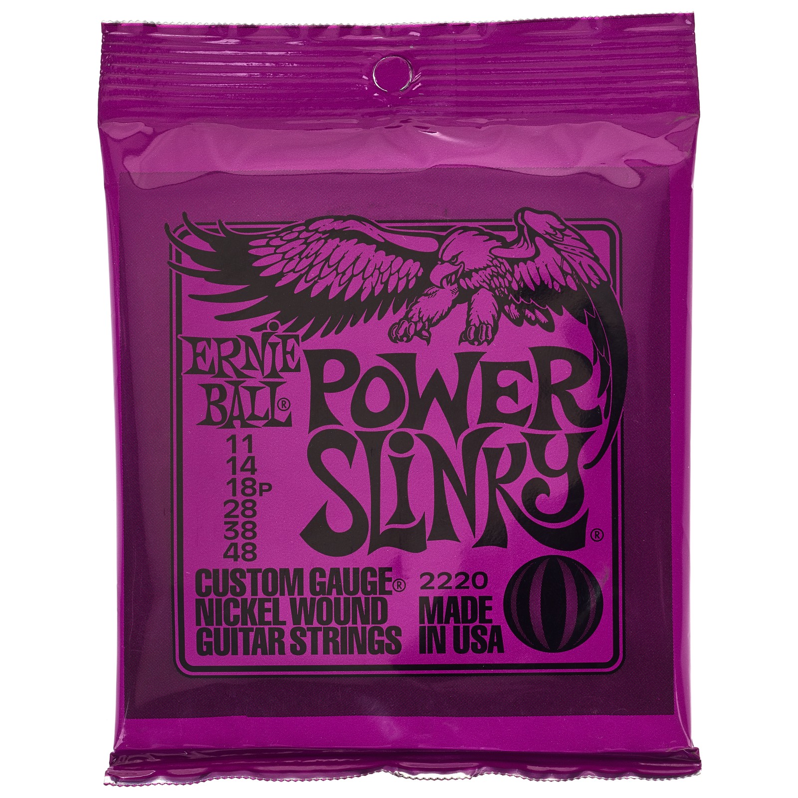 Ernie Ball Power Slinky 2220 String set for electric guitars