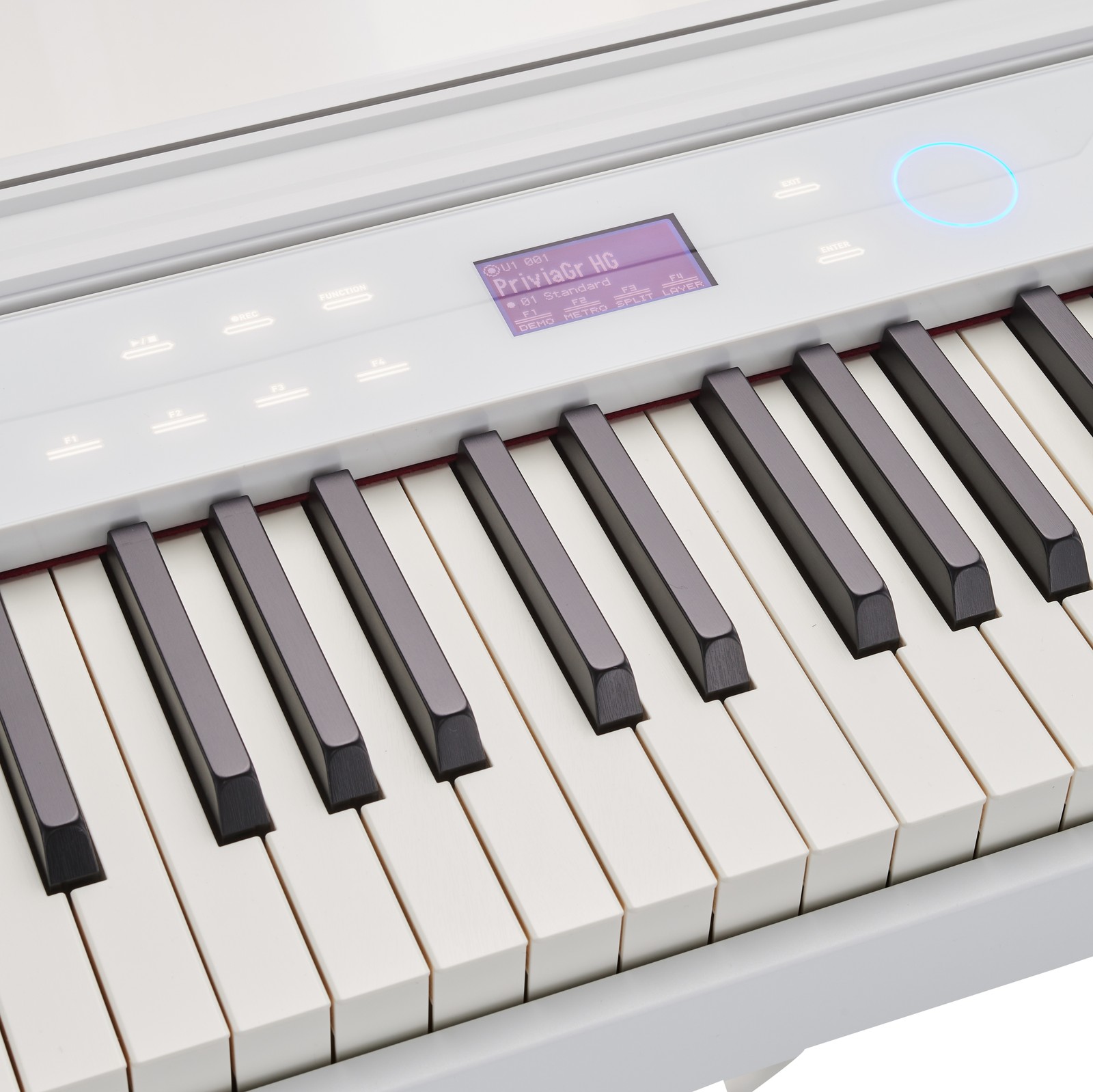 Tasten und Display des Casio PX-S7000 WE