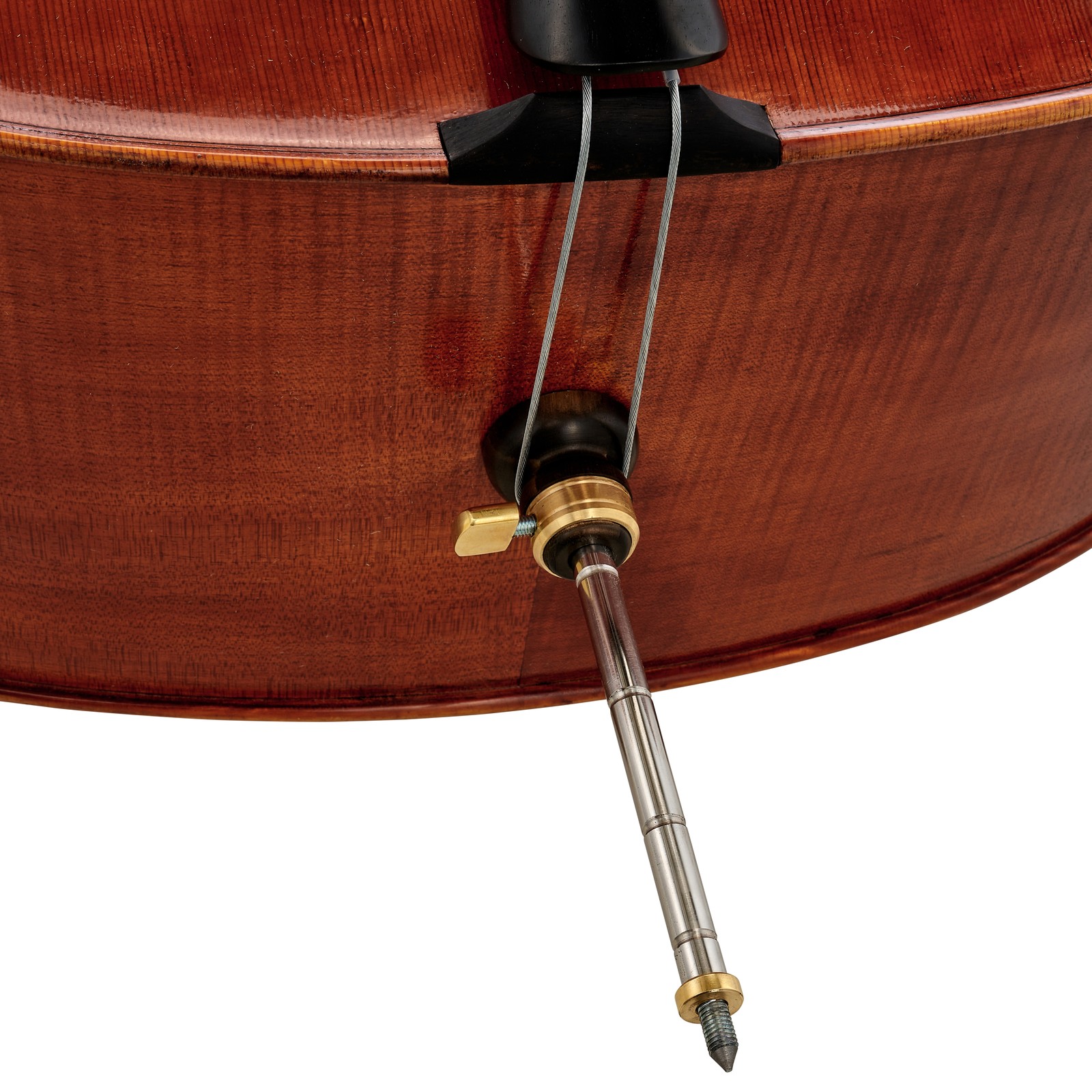 Stachel an der unteren Zarge des Scala Vilagio Double Bass Panormo 5-Str. IB