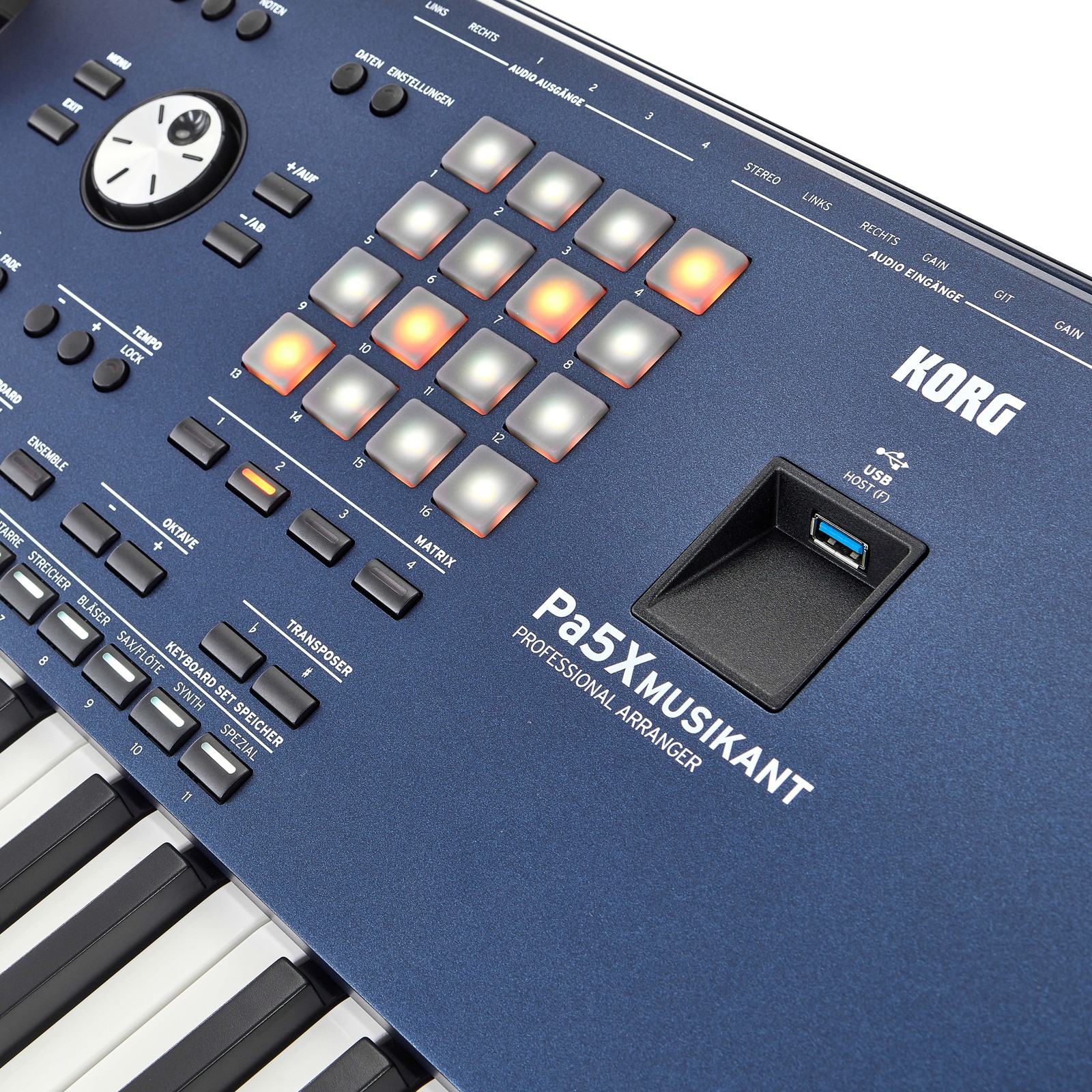 Korg PA-5X 76 Musikant USB-Anschluss