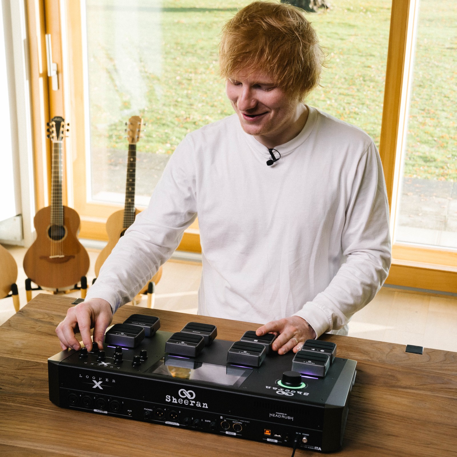 Ed Sheeran stellt Sheeran Loopers Looper X ein
