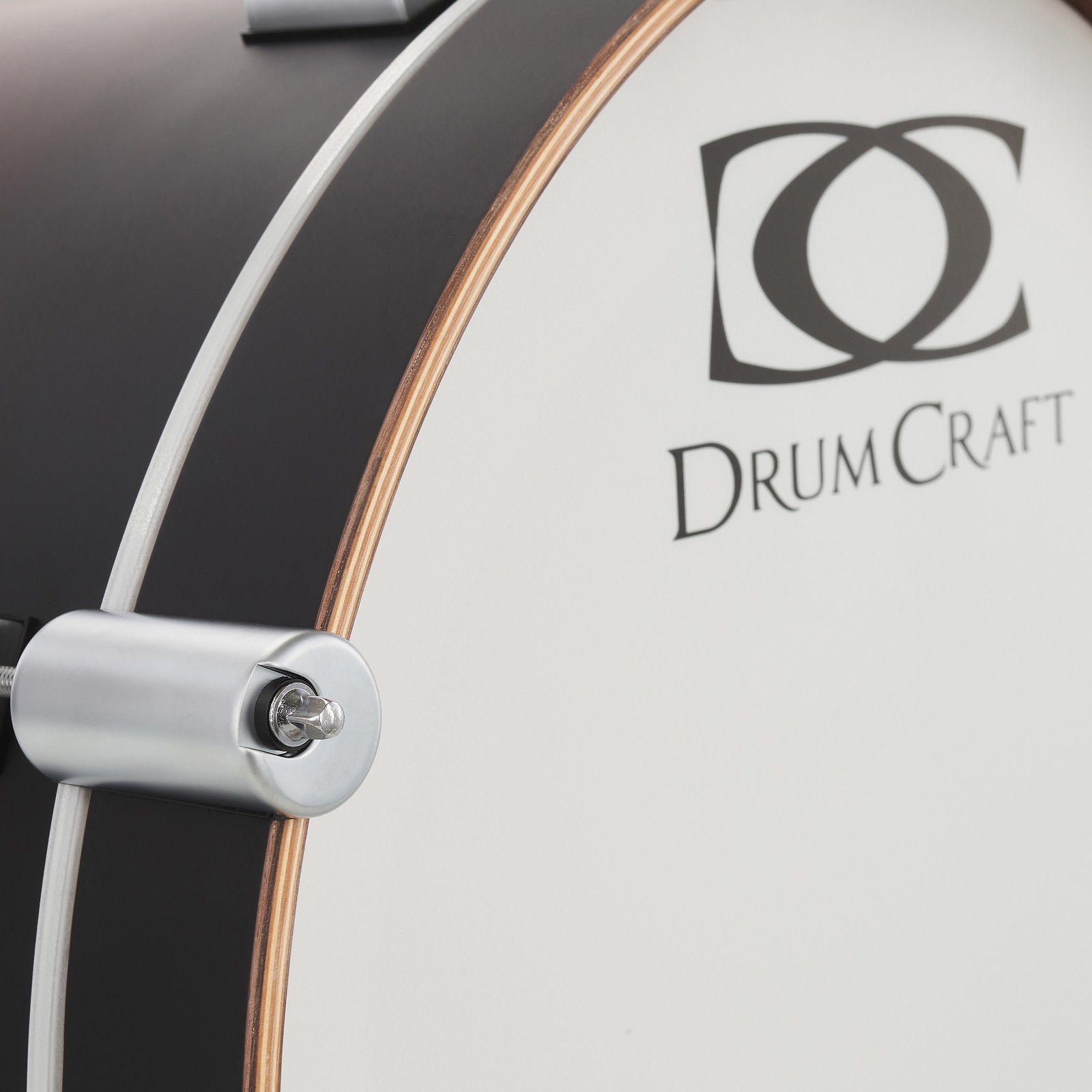 DrumCraft Bassdrumfell mit Herstellerlogo