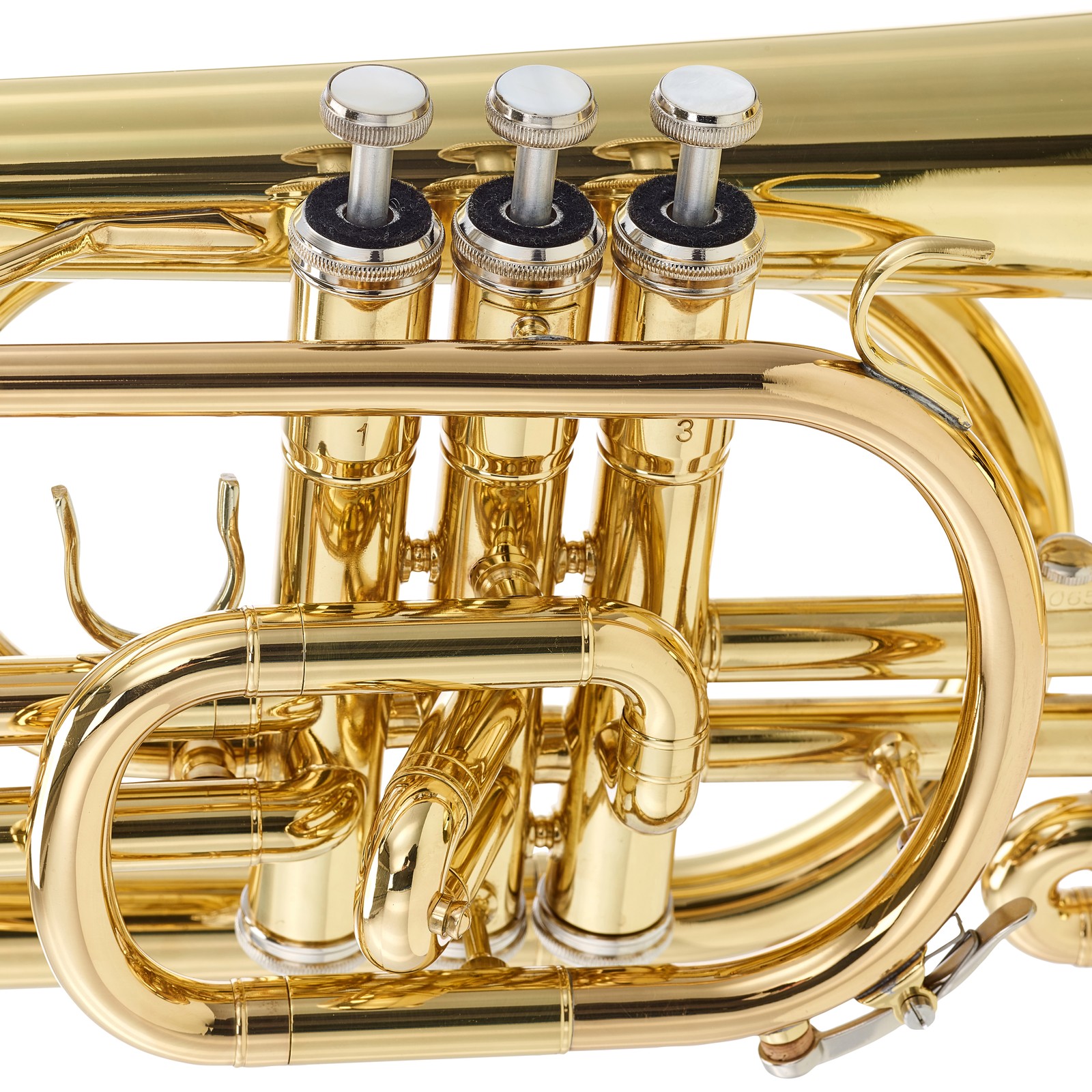 Ventile des Thomann MMP-301 L Mellophone