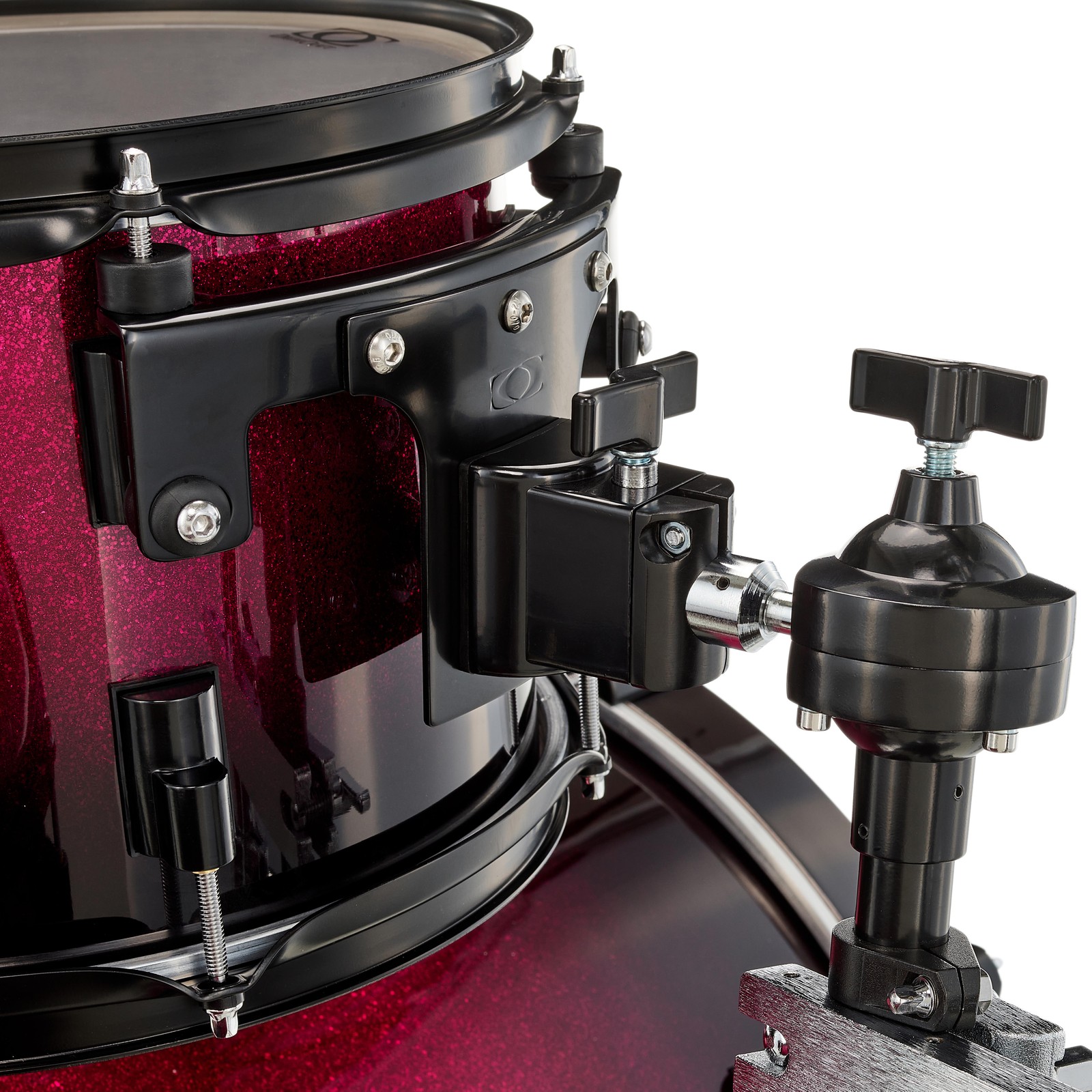 Tomhalter am DrumCraft Series Standard Purple Sparkle Kesselsatz