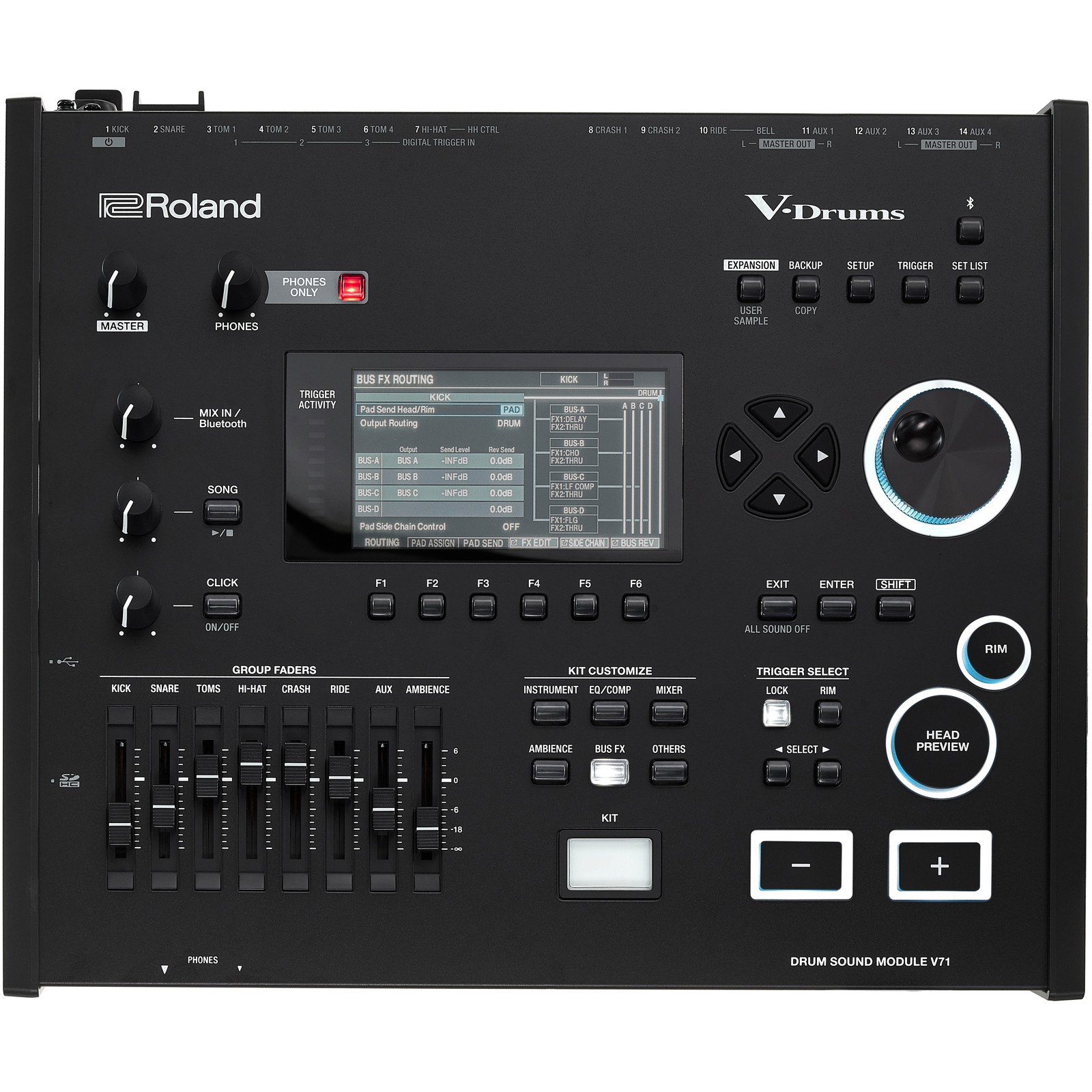 Soundmodul Roland V71 für E-Drumset TD716