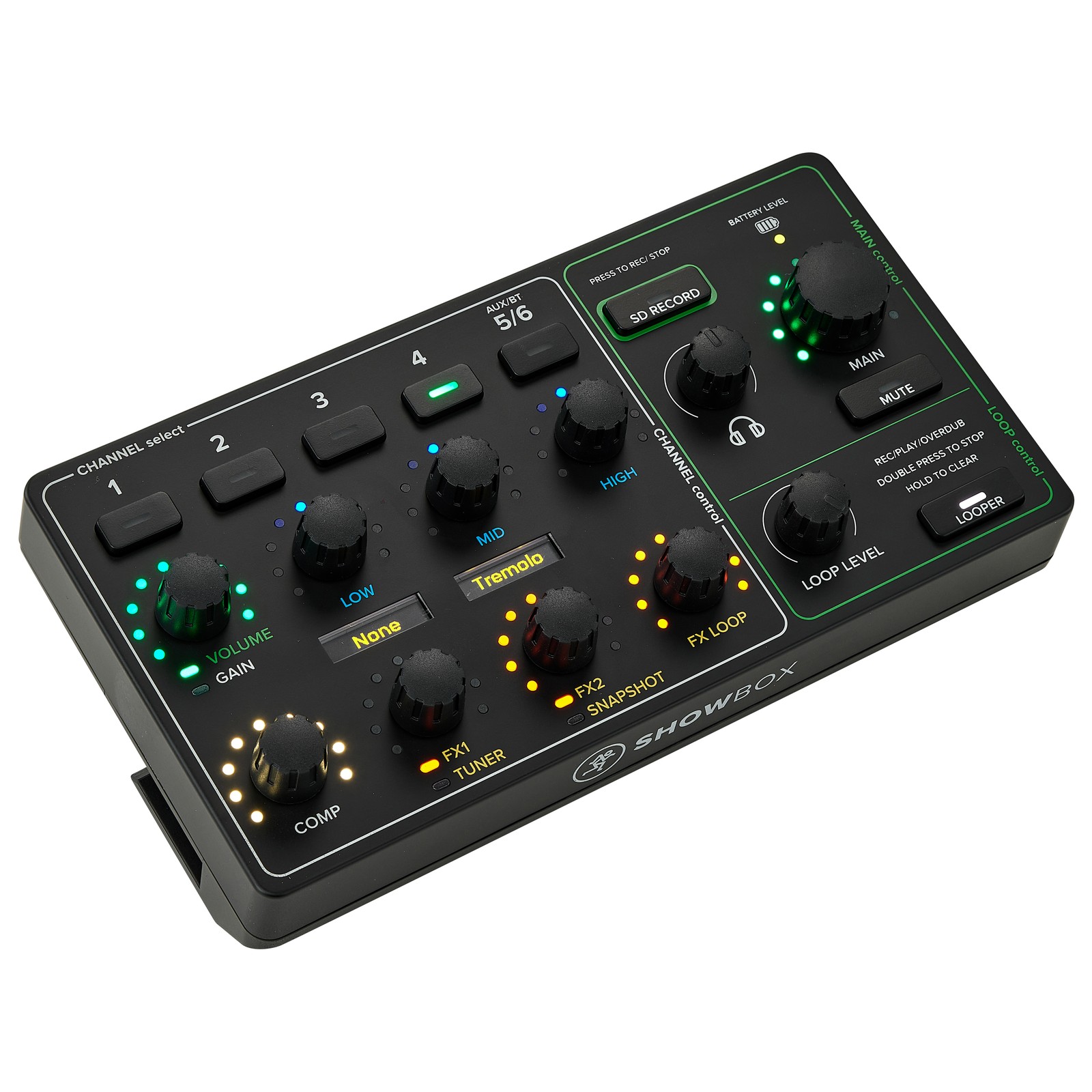 Herausnehmbares Mischpult der Mackie ShowBox