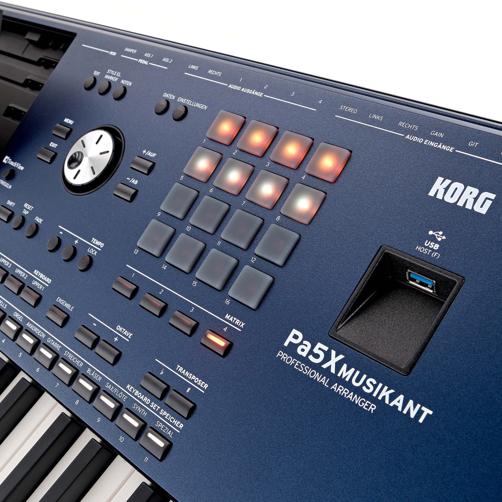 Korg PA-5X 88 Musikant USB-Anschluss