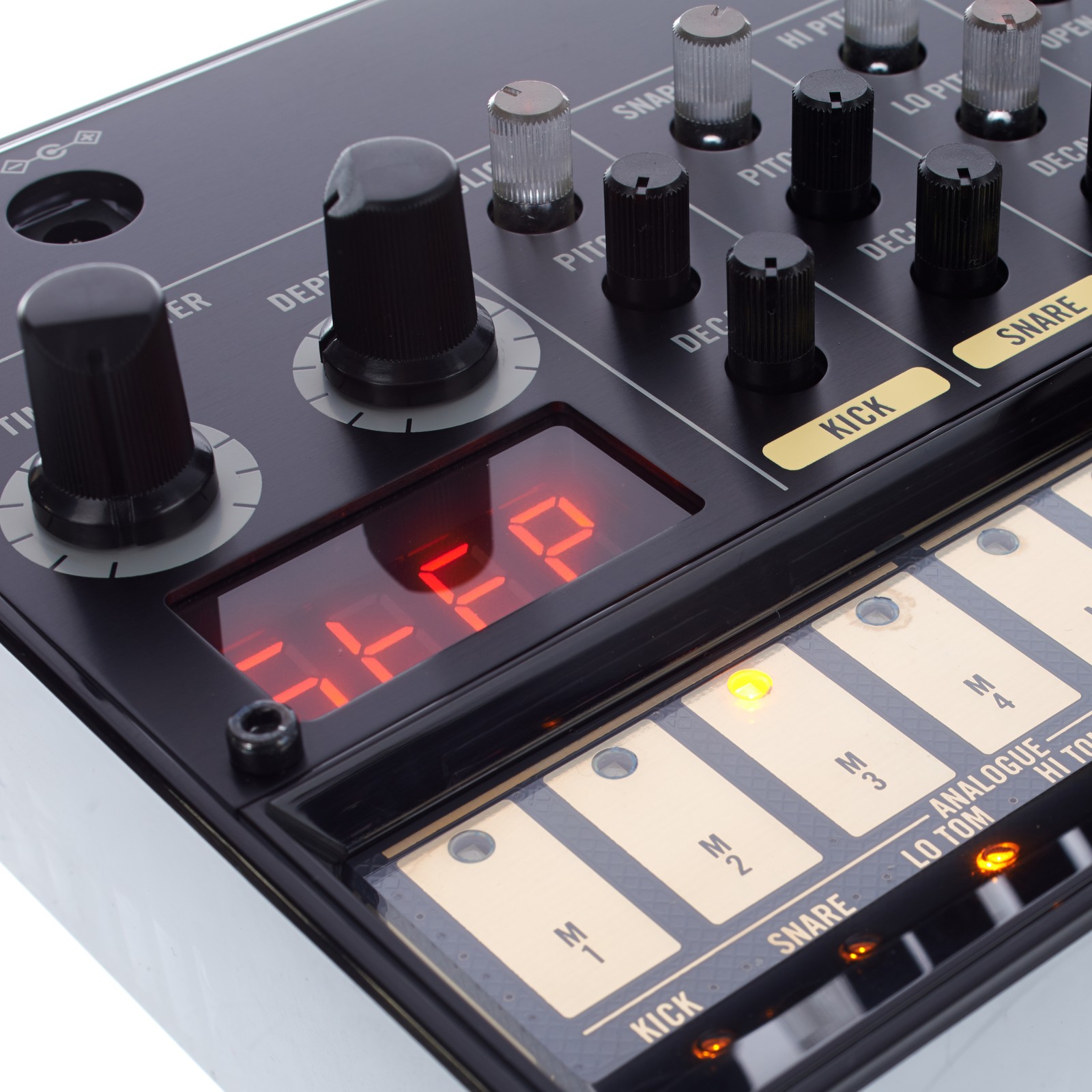 Detailansicht des Korg Volca Beats - Analoge Rhythm Machine