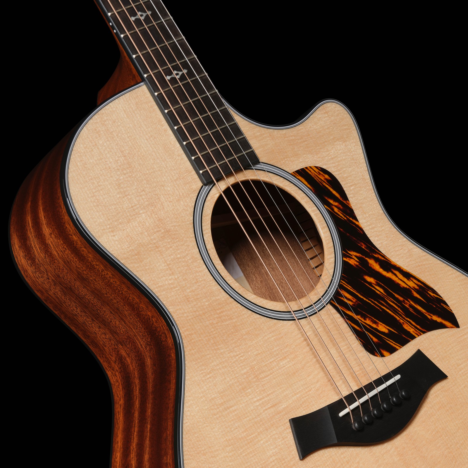 Sitka-Fichtendecke der Taylor BE 314ce Next Gen Westerngitarre