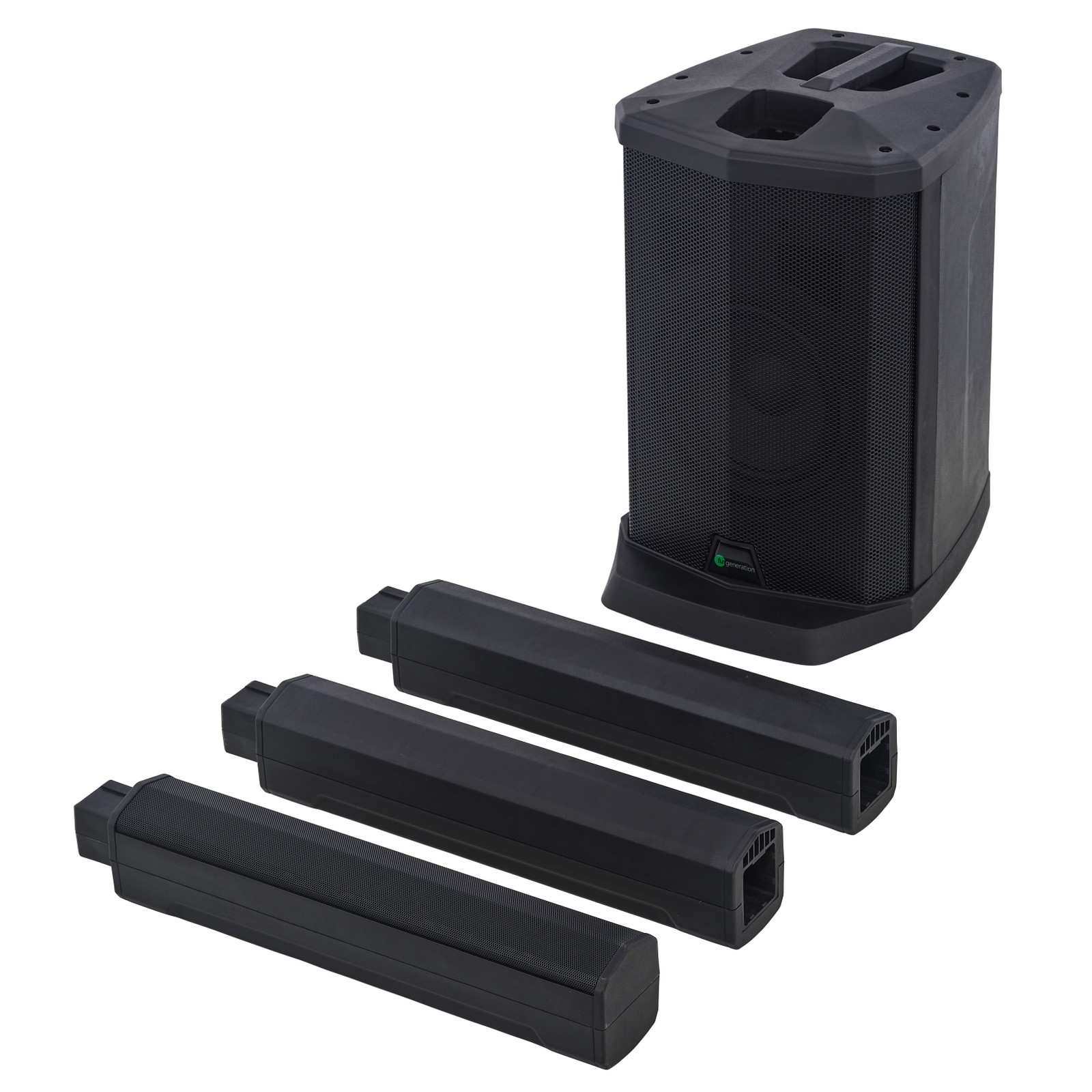 Einzelteile des Säulensystems