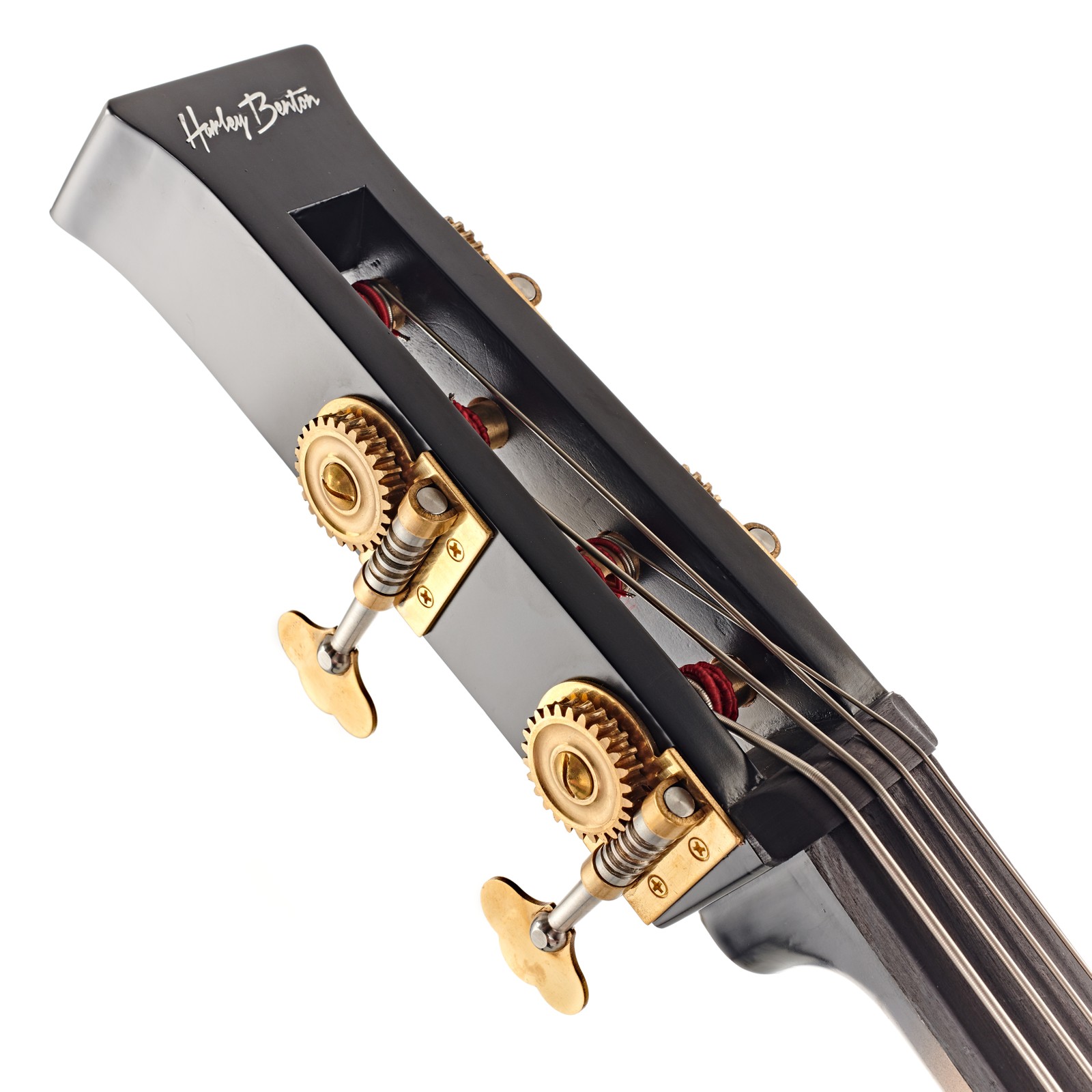 Harley Benton DB01-BK Electric Double Bass Kopfplatte