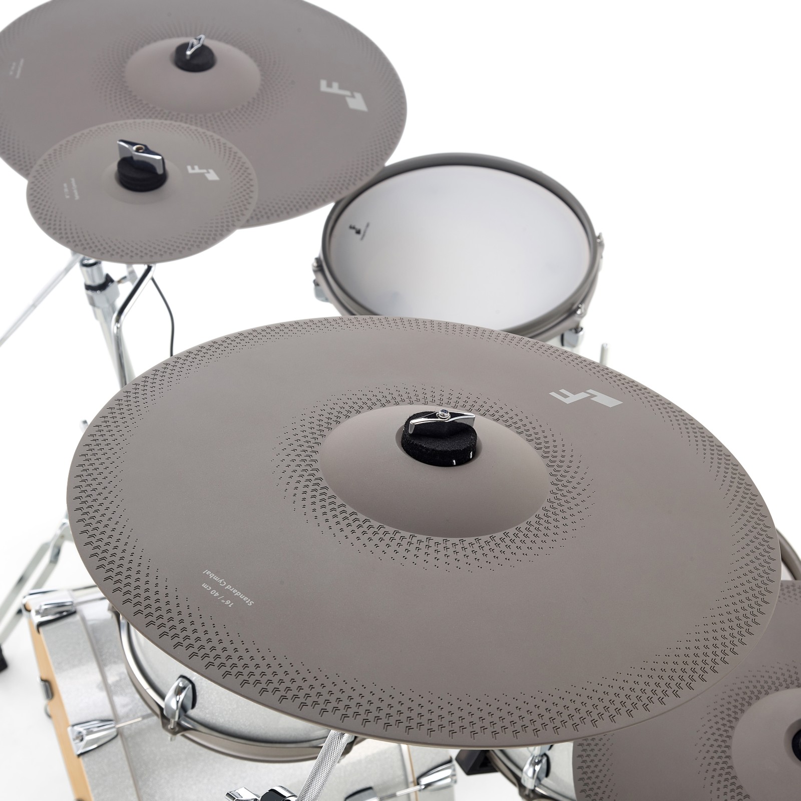 Beckenpads am Efnote 5 E-Drumset