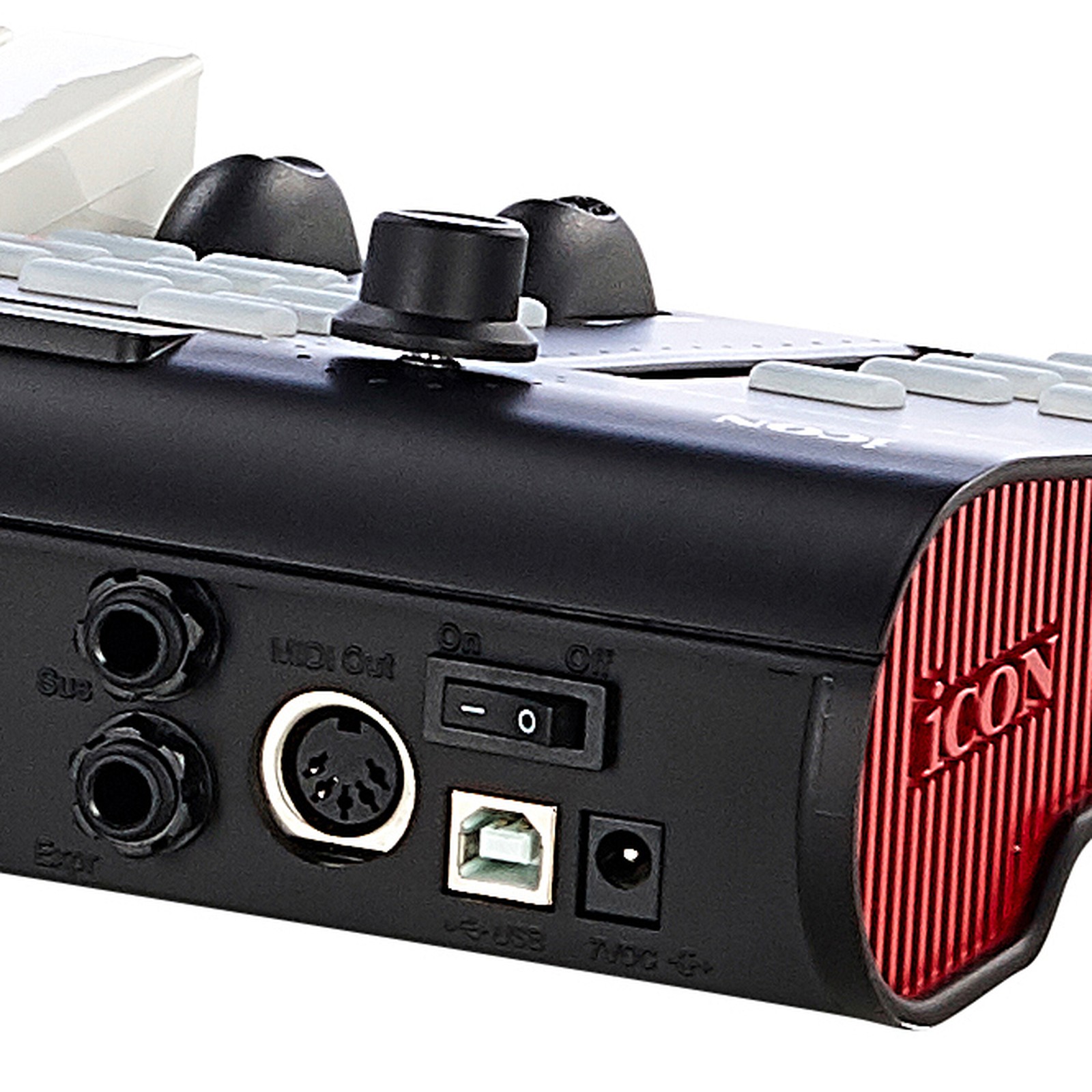 Icon Keyboard-Controller Rückseite Anschlüsse