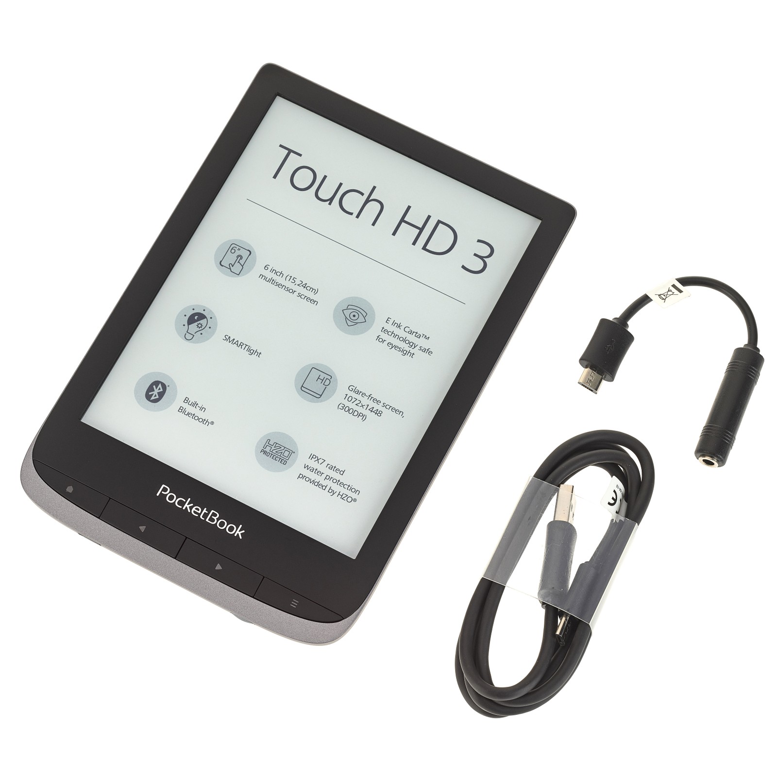 Marschpat Touch HD3 mit Kabeln