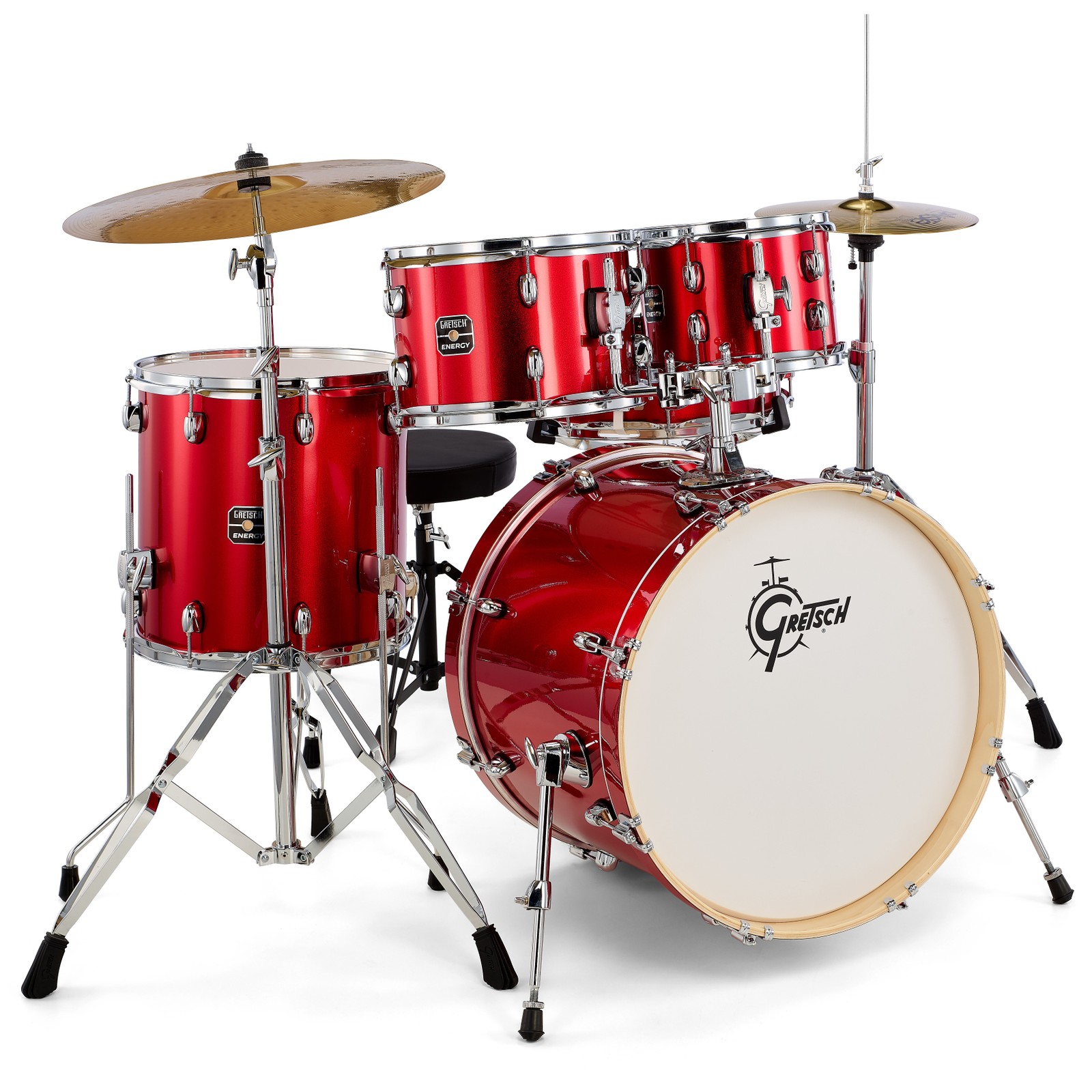 Gretsch Energy Studio Red II Drumset