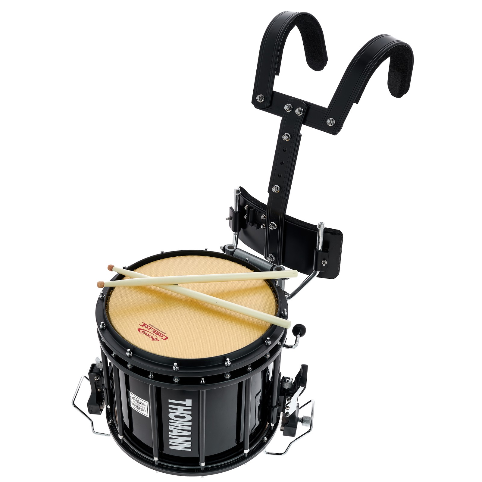 Thomann SD1412BL HT Marching Snare mit Tragegestell