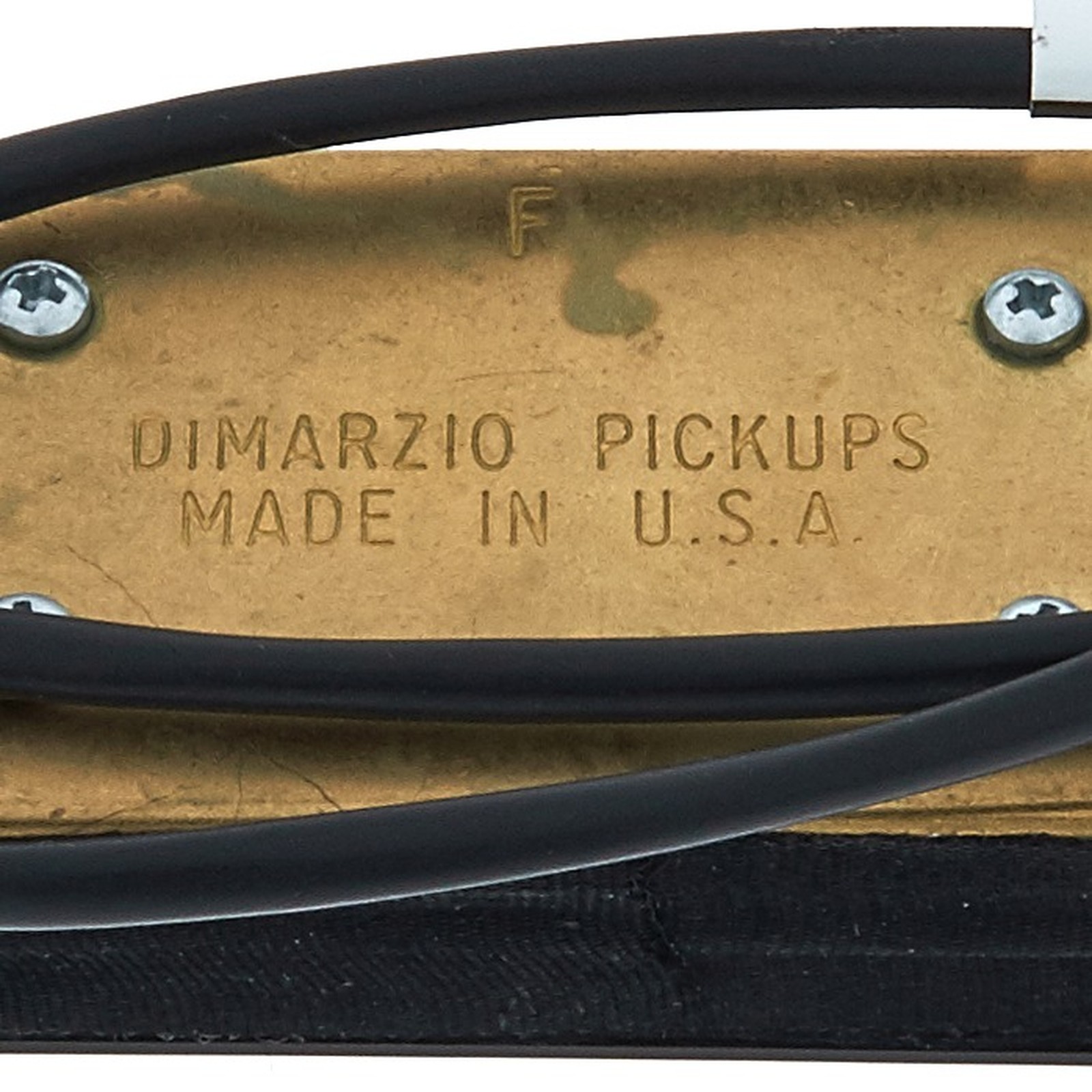 Rückseite des DiMarzio D Activator Humbuckers Brücke DP220 FBK