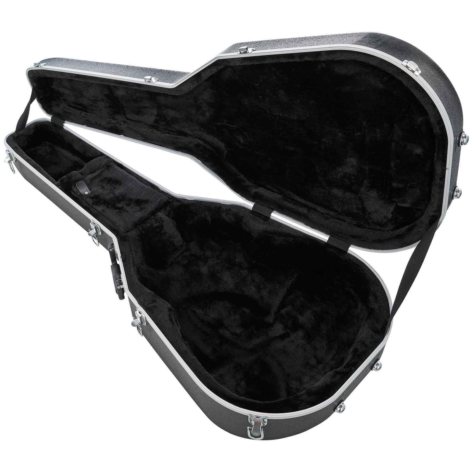 Weiches Innenfutter des Gator GC-Deep Bowl Guitar ABS Case