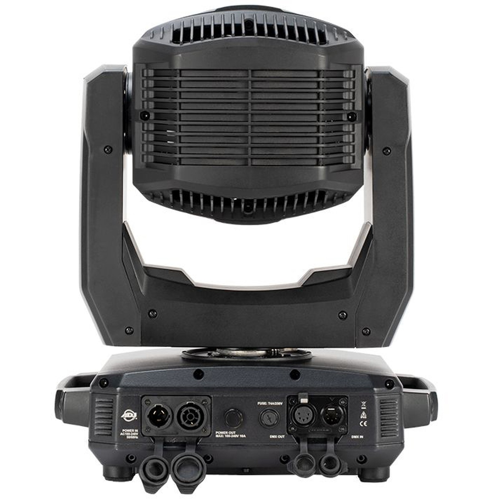 ADJ Hydro Spot 1 IP65 Rückseite mit Bedienelementen