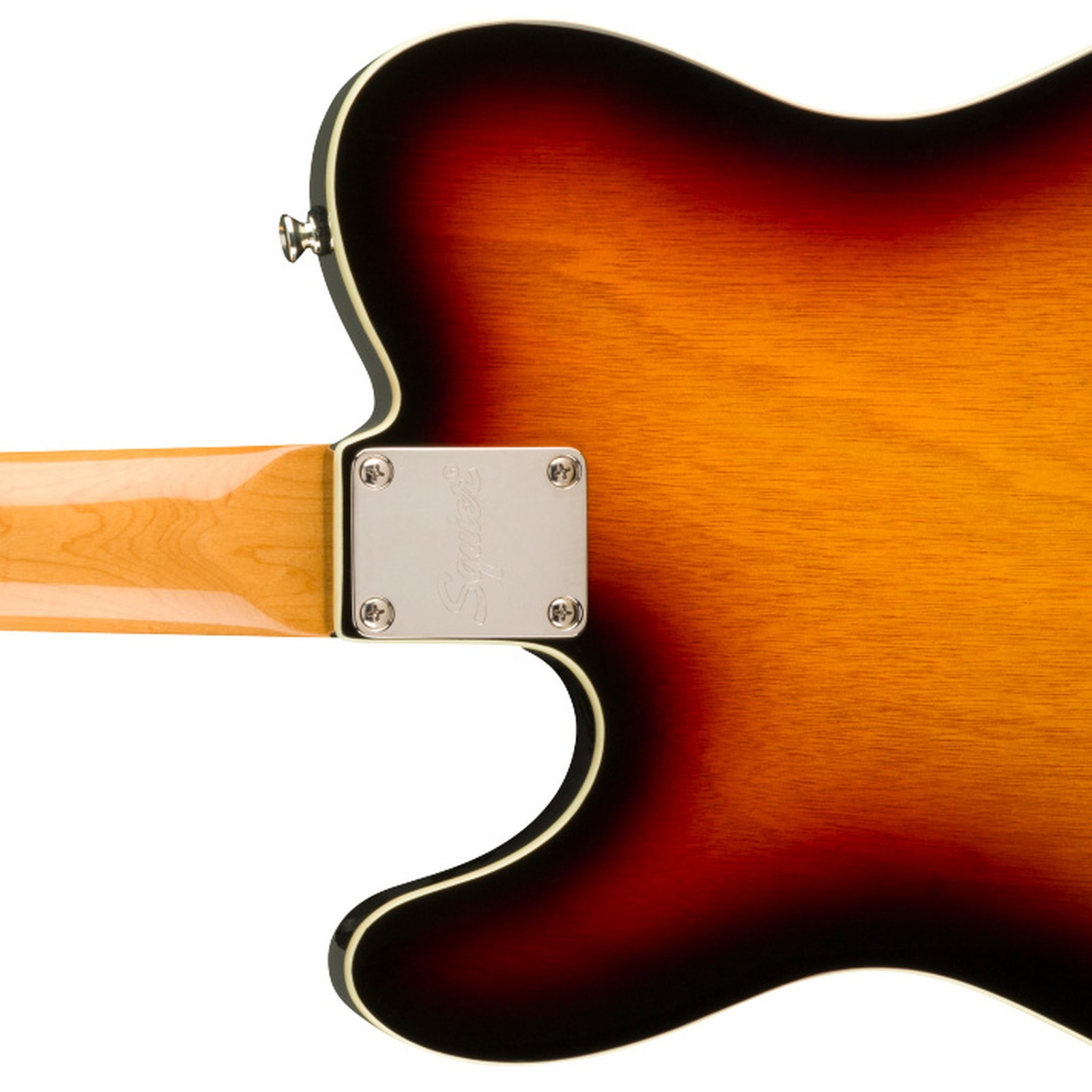 Geschraubter Hals an der Squier Telecaster mit Double Binding