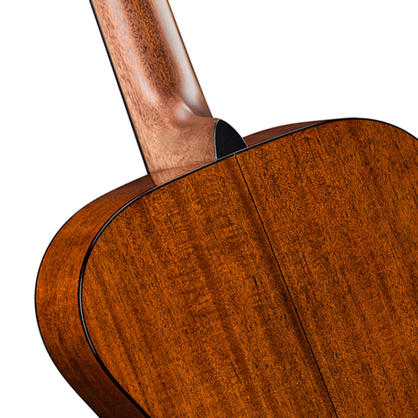 Halsübergang der Martin Guitar 0018 LH Westerngitarre