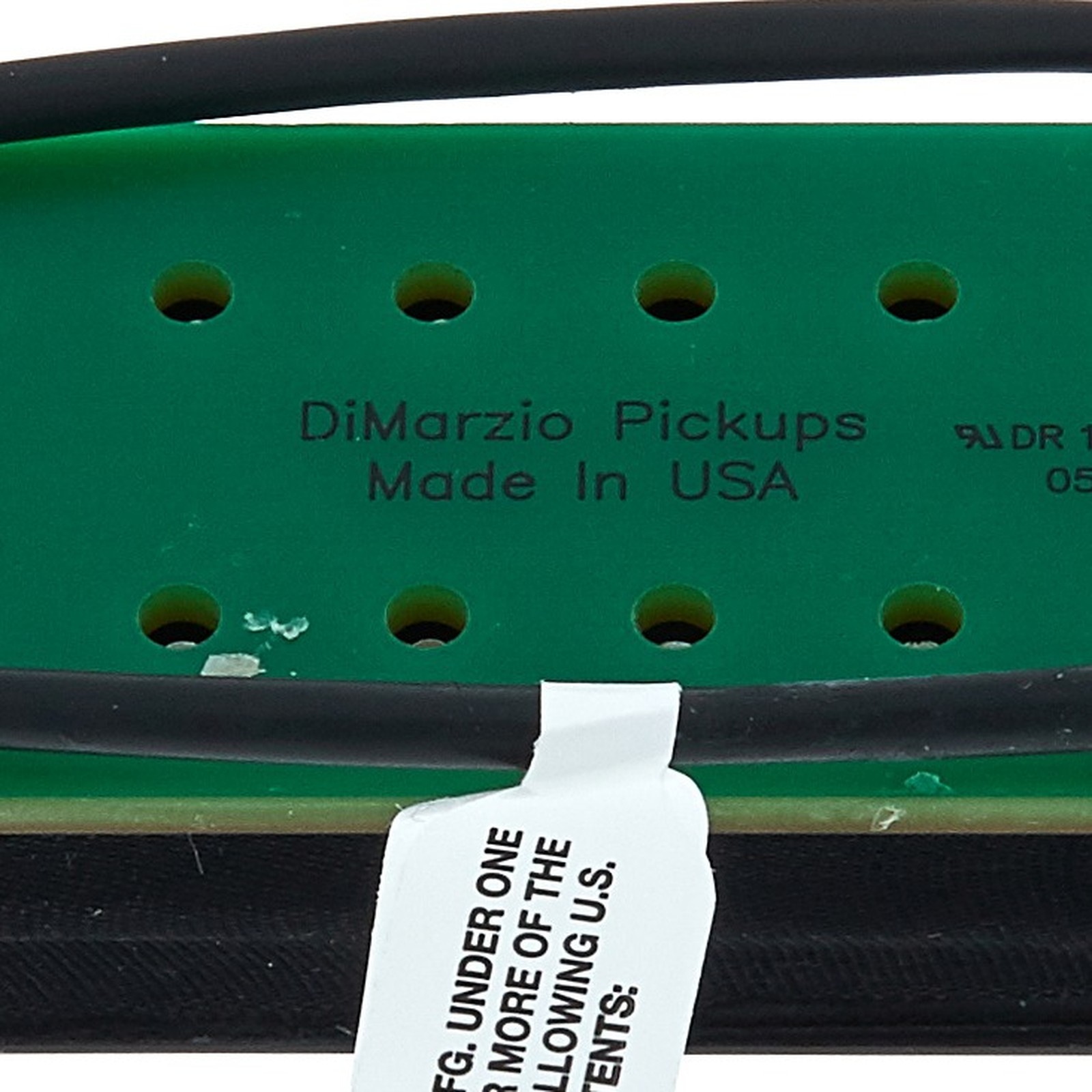 DiMarzio D Activator 8 Bridge DP820 Rückseite Beschriftung