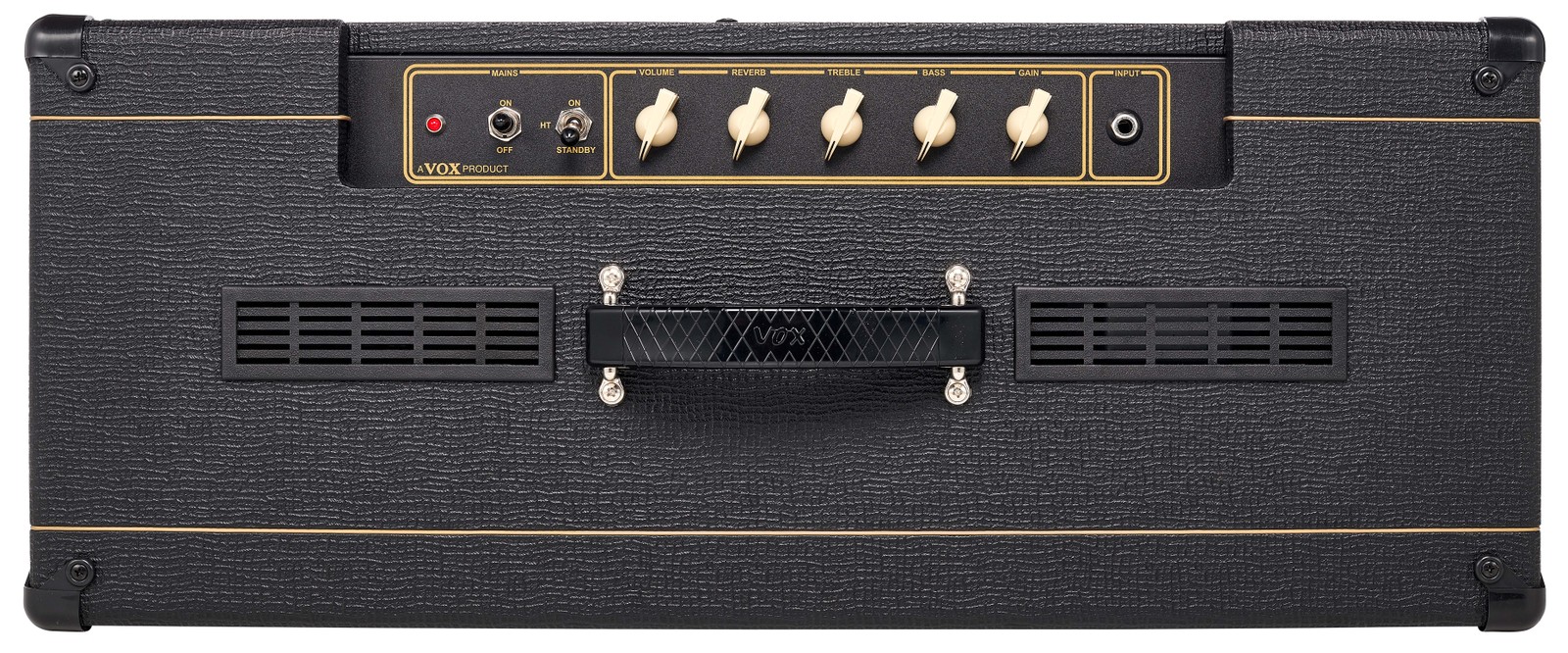 Einstellungen und Input auf der Oberseite des Vox AC30 OneTwelve S1