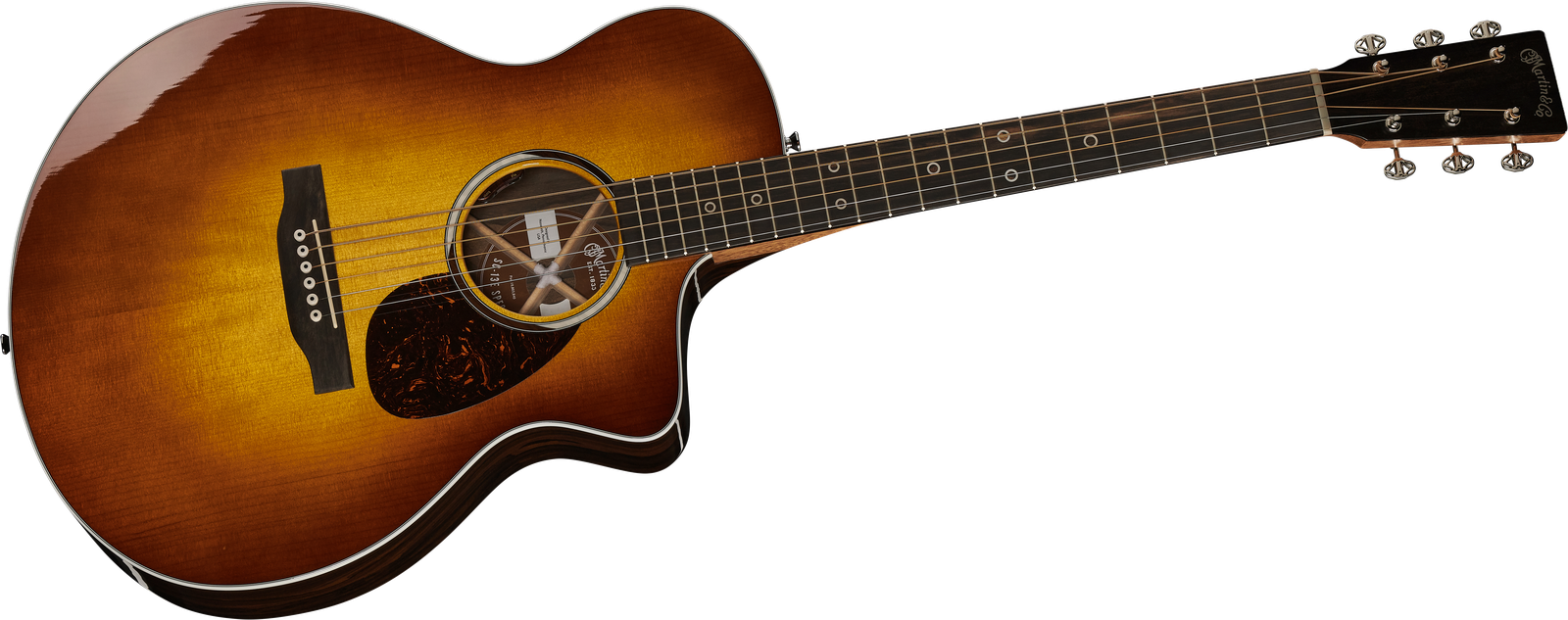 Martin Guitars SC-13E Special Burst Westerngitarre