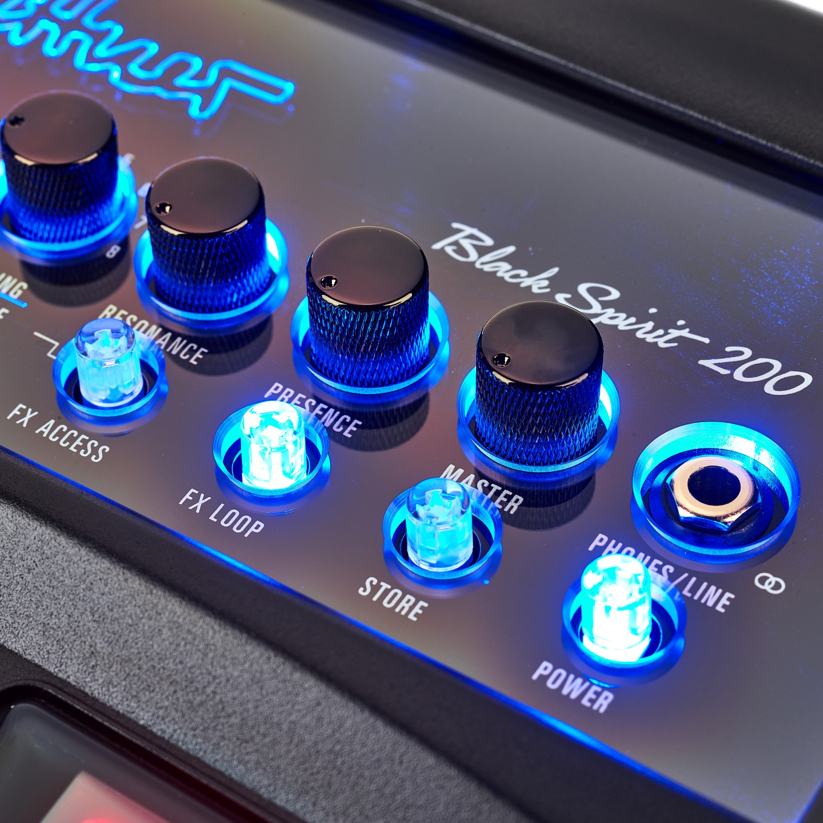 Hughes&Kettner Black Spirit 200, controls