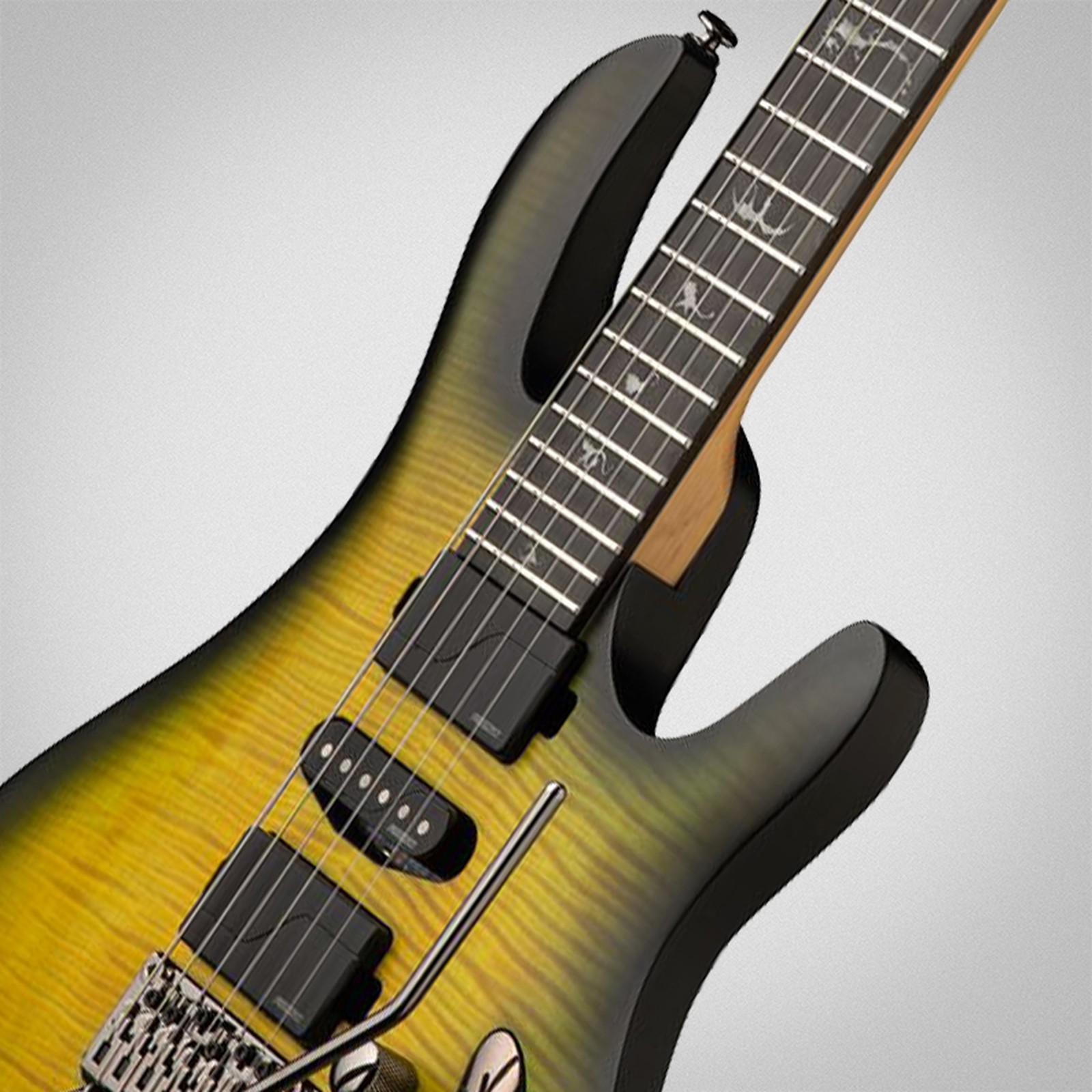 Decke der PRS SE Chleo Herman Li MB