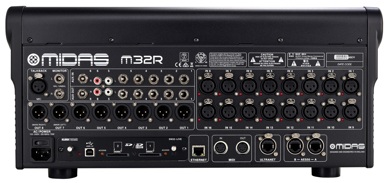 Midas M32R Live – United States