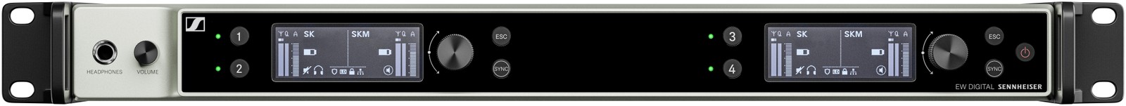 Sennheiser EW-DX EM 4 Dante U1/5 Frontseite
