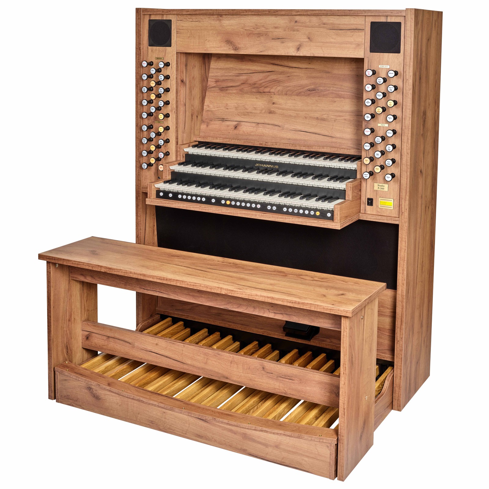 Johannus Studio P 360 Nautilus Teak Sakralorgel