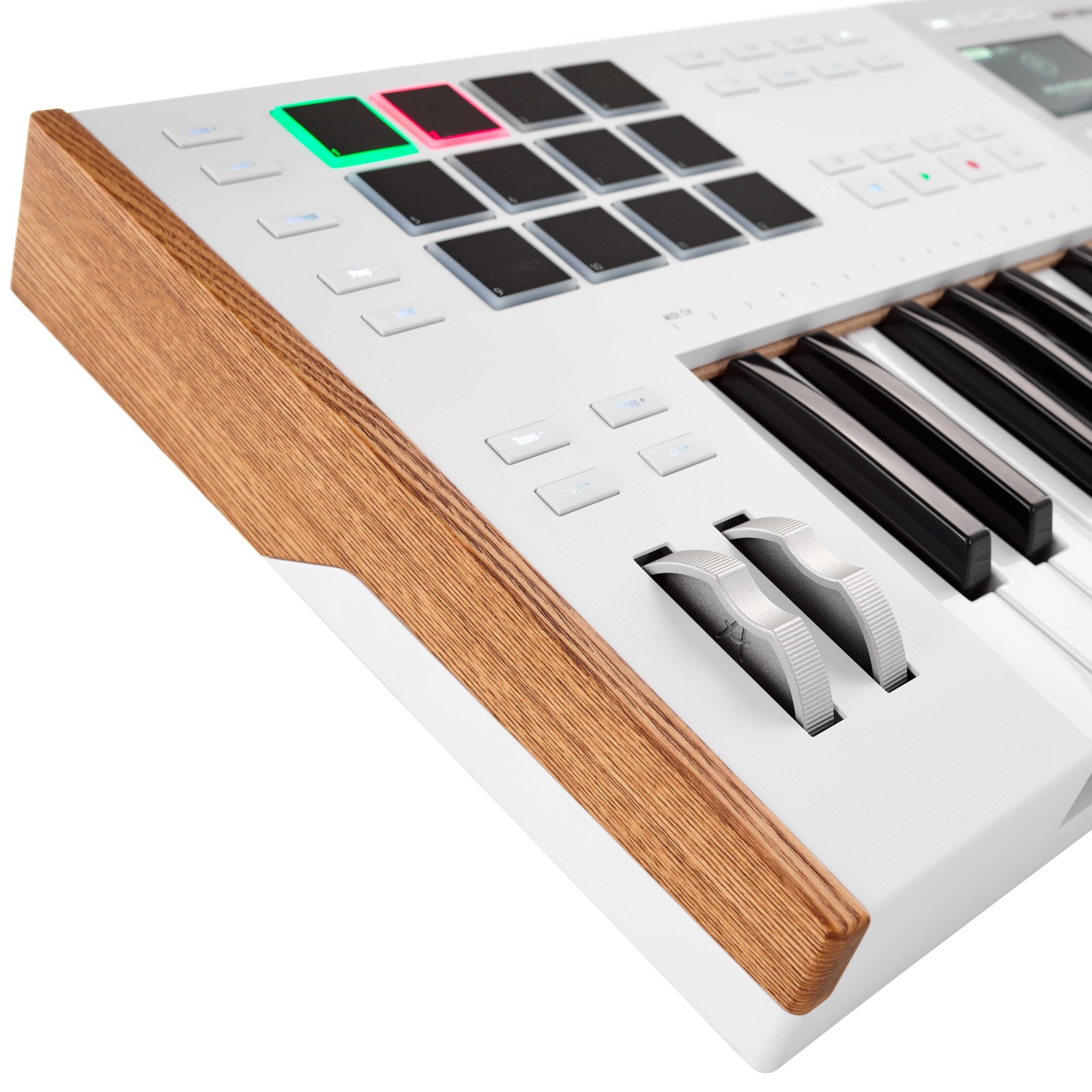 Sample Pads of the Arturia KeyLab 49 mk3 White
