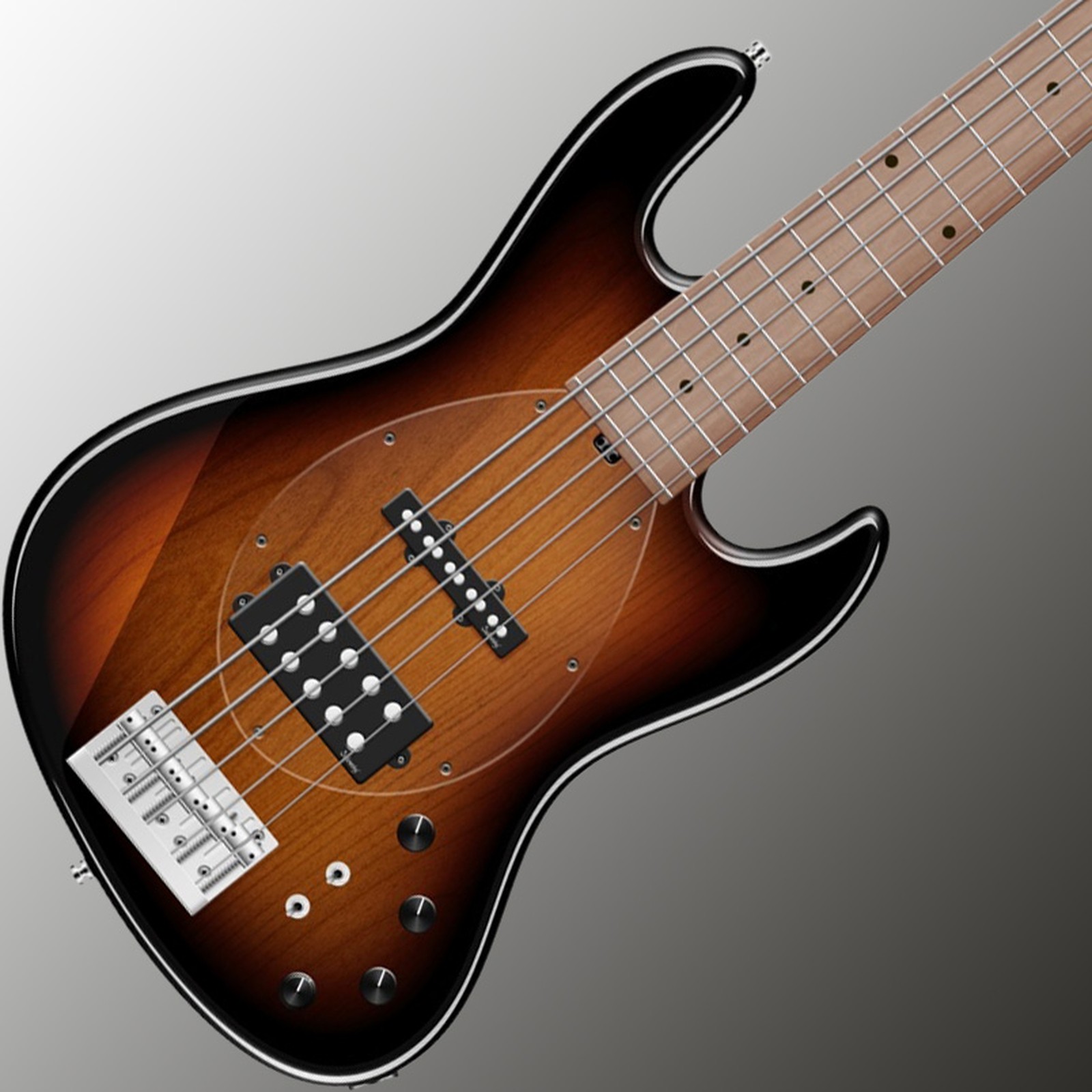 Pickups, Sadowsky MetroExpress 21 Vintage M5 Maple Sunburst, five-string electric bass