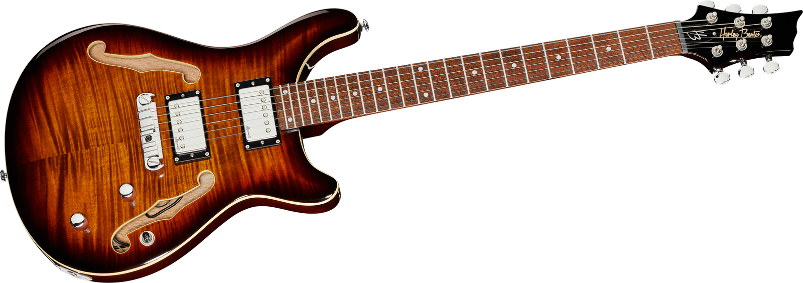 Harley Benton CST-24 Semiakustik Gitarre