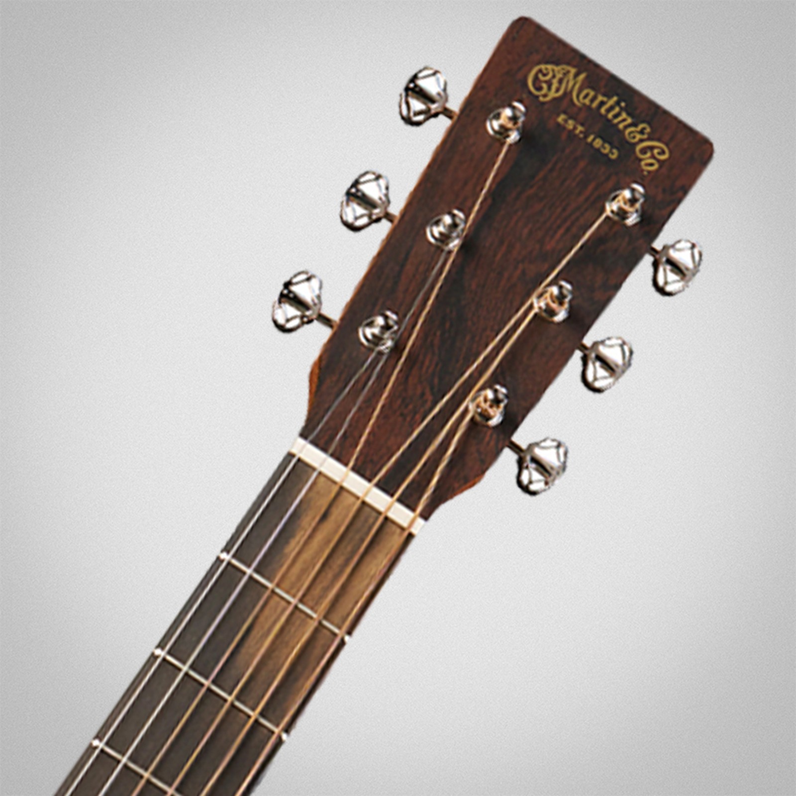 Martin Guitar GPC-13E Modern Nat LH, Kopfplatte