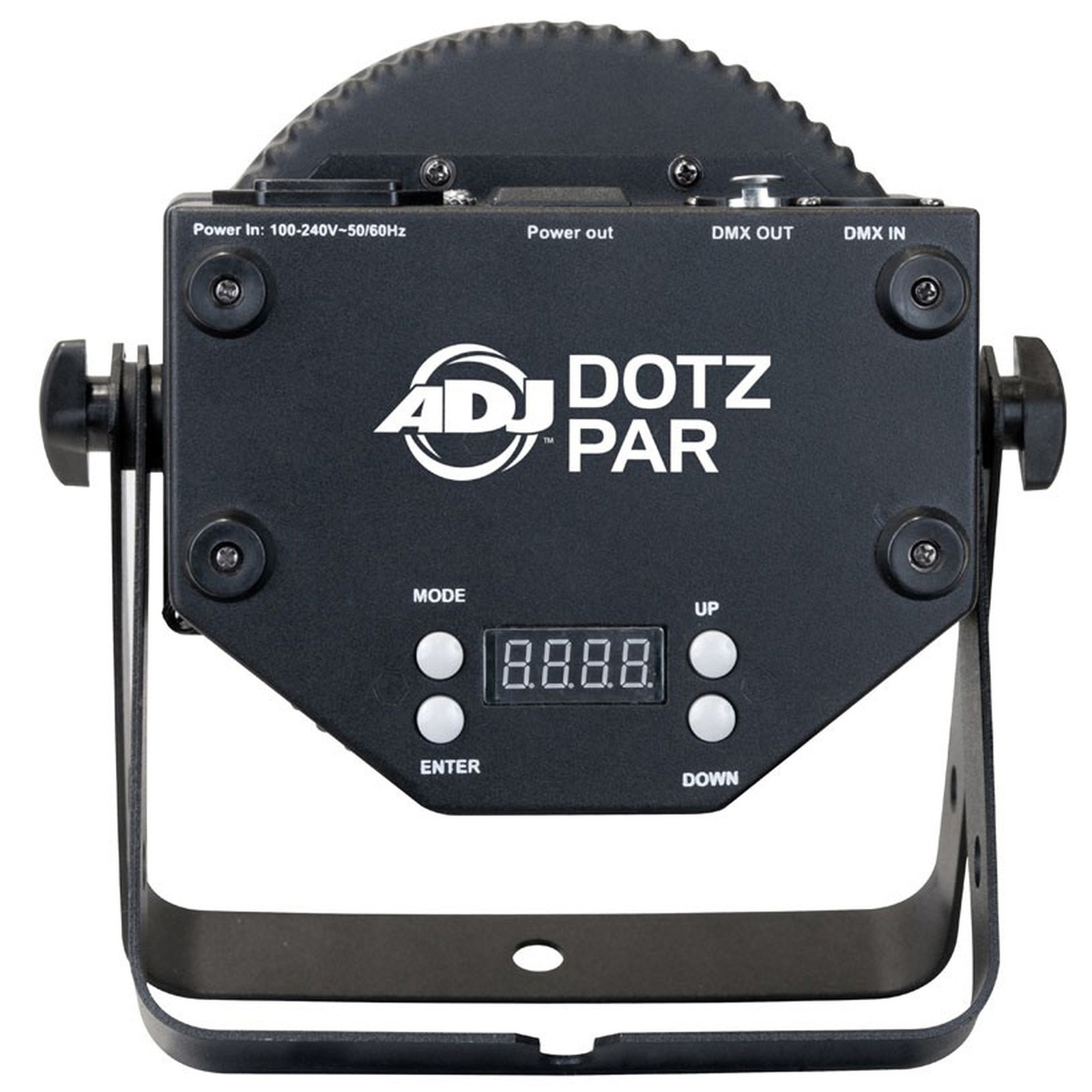 ADJ Dotz Par COB Rückseite mit Bedienelementen