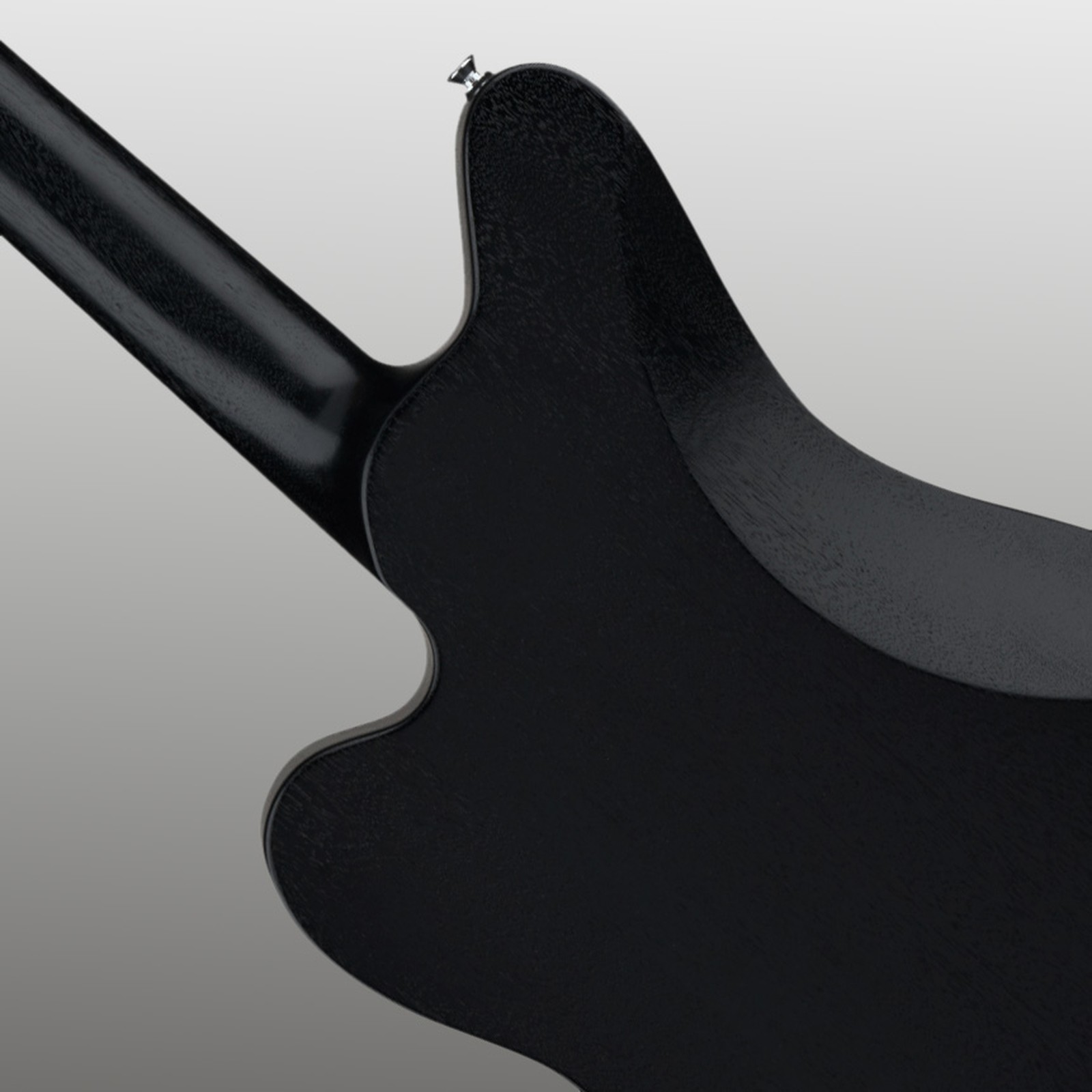 Eingeleimter Hals der Jackson Pro Sig Lee Malia LM-1987 BK an der Korpusrückseite