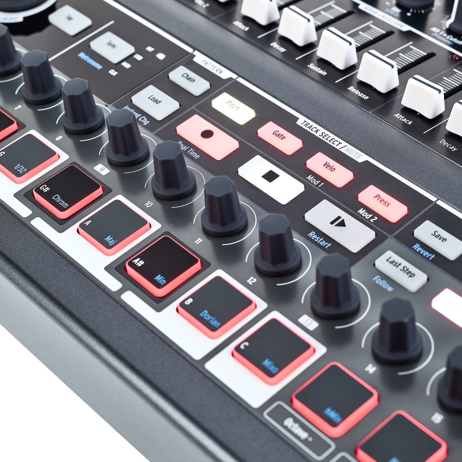 Arturia MiniBrute 2S Noir, analogue semi-modular sequencer synth