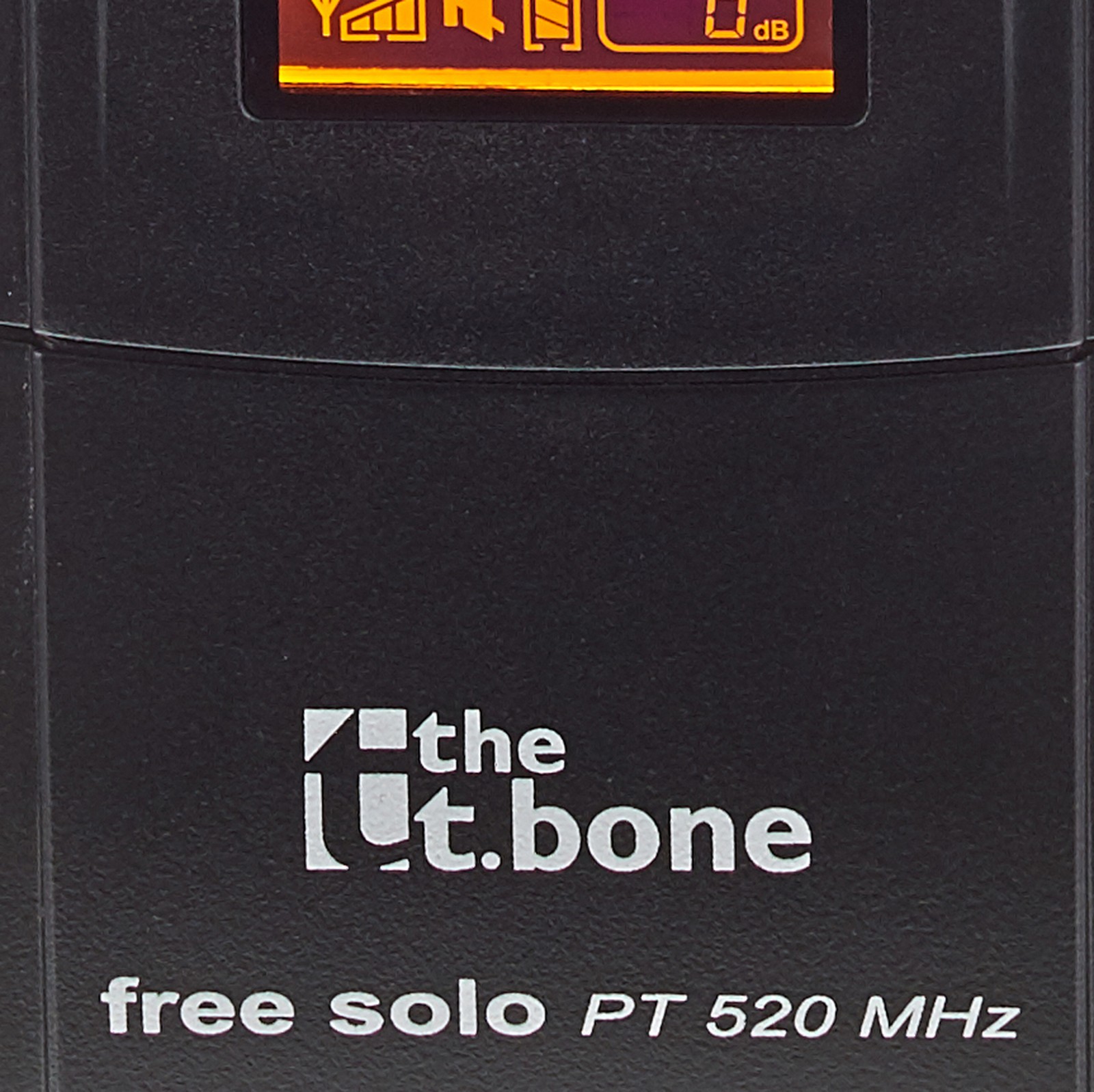 Logo am Sender des  the t.bone free solo Twin PT520 HeadmiKeD