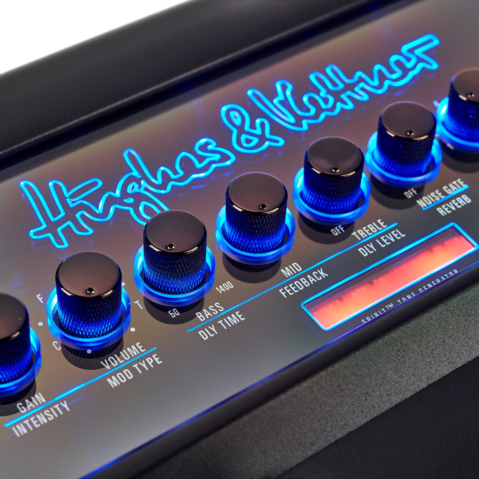 Hughes&Kettner Black Spirit 200 Floor Amp, pots