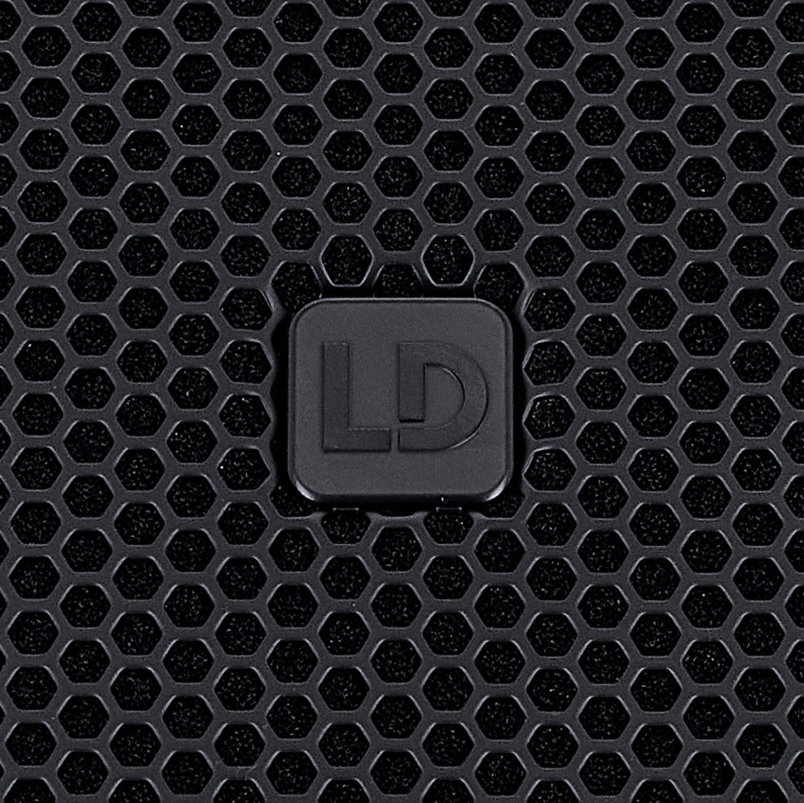 LD Systems Logo auf dem Frontgitter