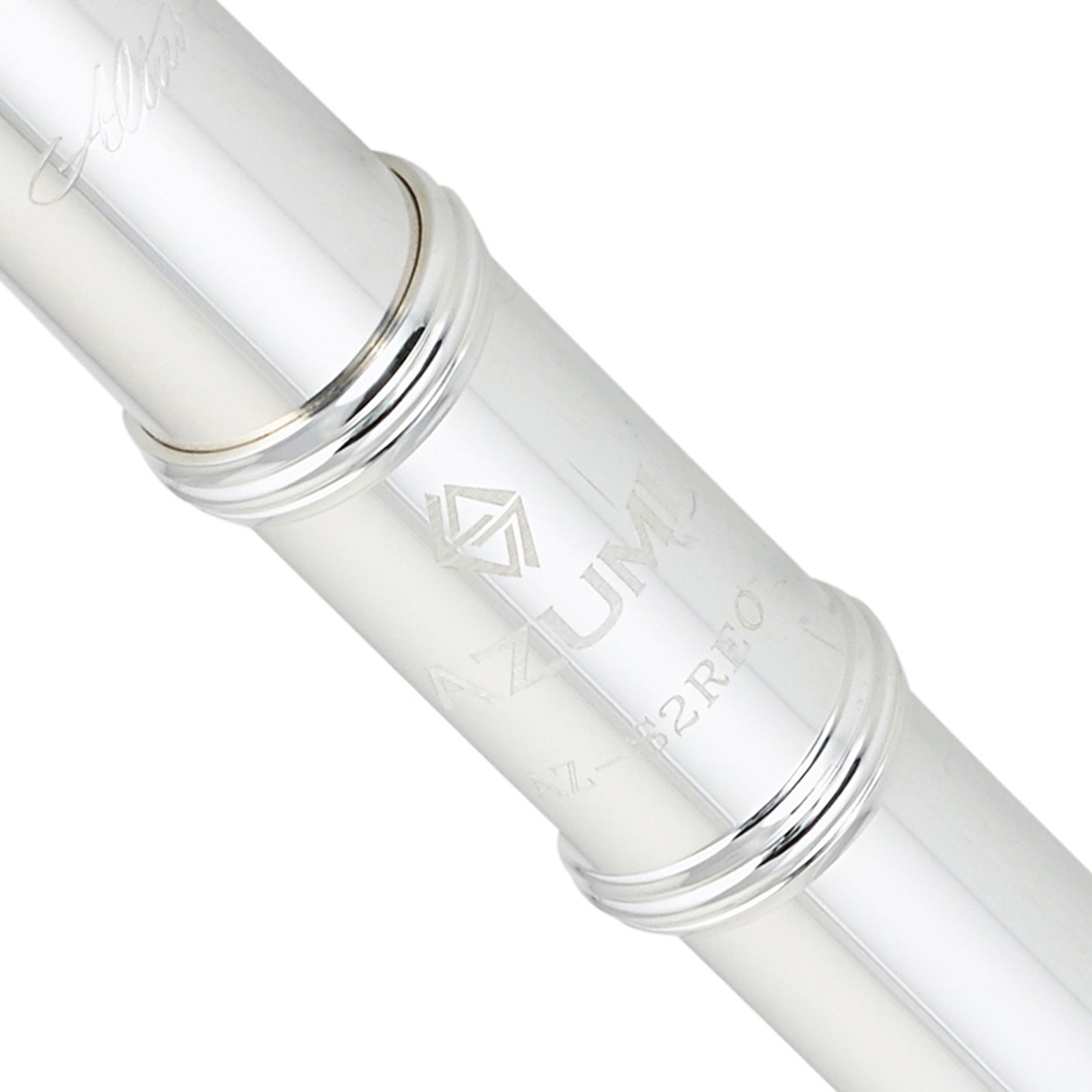 Herstellerlogo auf der Azumi AZ-S2 RE Querflöte